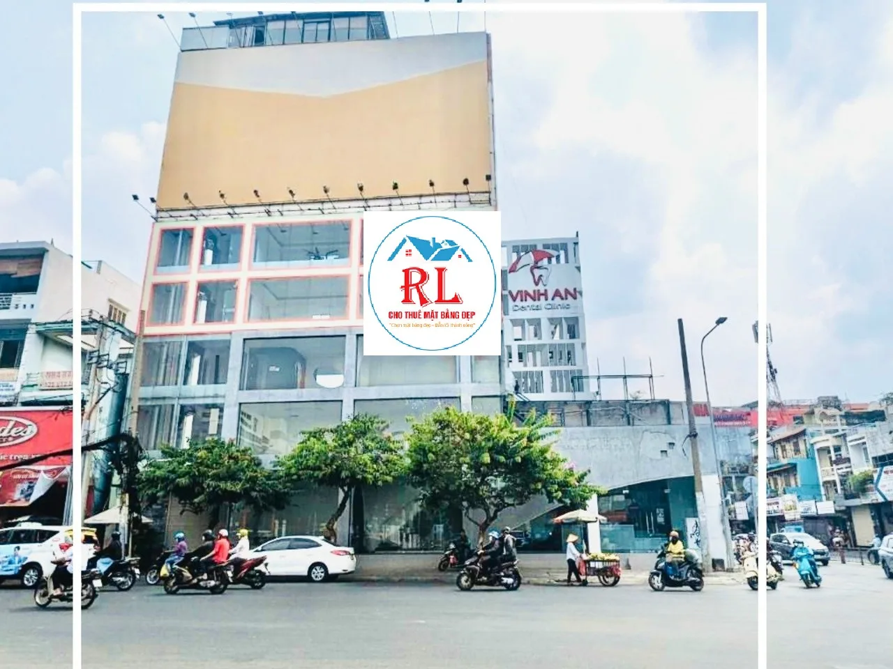 Cho Thuê Nhà Góc 2 Mặt Bằng 444 Hoàng Văn Thụ + Xuân Diệu, P.4, Quận Tân Tình_DT:28m x 4m_Giá 220 Tr