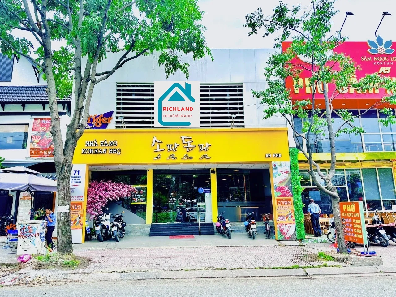 Cho Thuê Nhà Mặt Tiền 71 Song Hành, Phường An Phú, Quận 2, TPHCM.Giá 160 Triệu