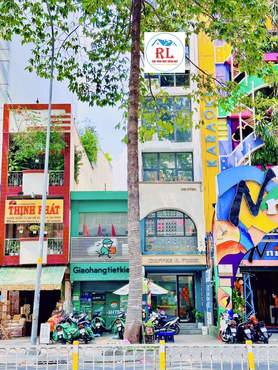 Cho thuê Nhà Mặt Tiền 348 - 350 Nguyễn Thị Minh Khai, P5, Quận 3, TPHCM. Giá 190 Triệu