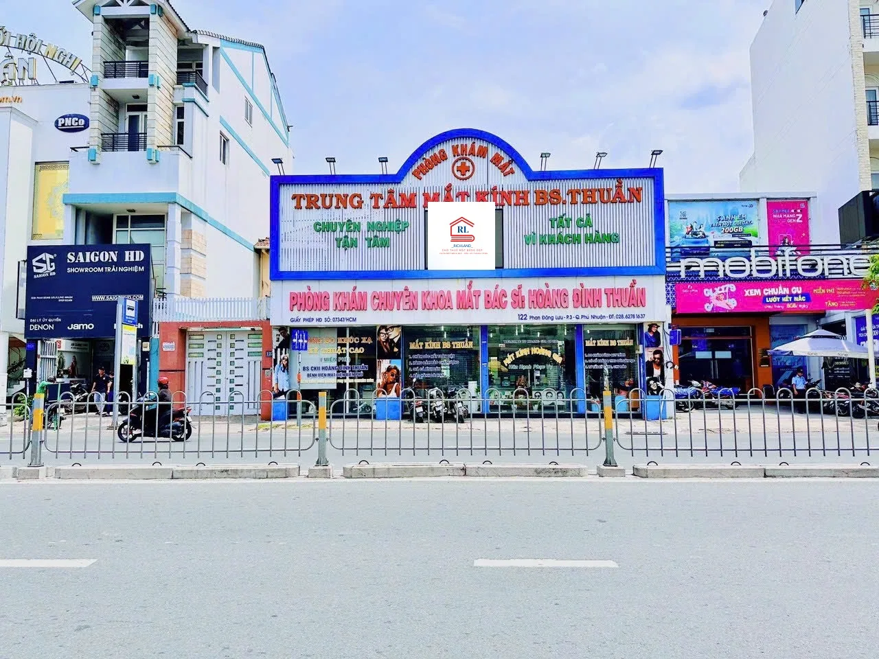 Cho Thuê Nhà Mặt Tiền 122 Phan Đăng Lưu, Phường 03, Quận Phú Nhuận, TPHCM. Giá 350 Triệu