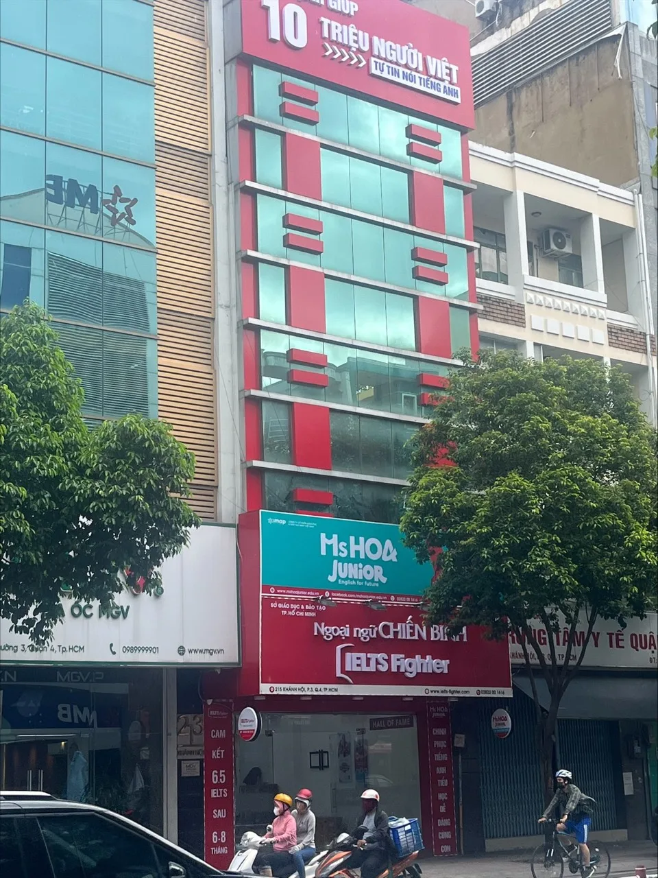 Cho thuê Nhà Mặt Tiền 215  Khánh Hội, Phường 5, Quận 4, TPHCM. Giá 143 Triệu