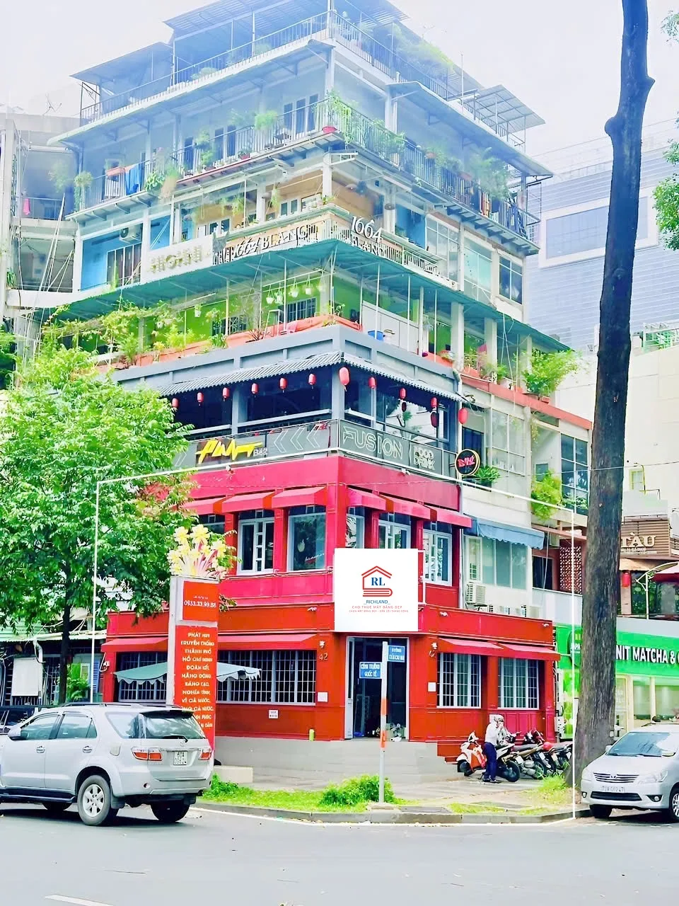 Cho thuê nhà góc 2 MT:42 Trần Cao Vân + Công Trường Quốc Tế, P.Võ Thị Sáu, Q3. Giá 325 Triệu