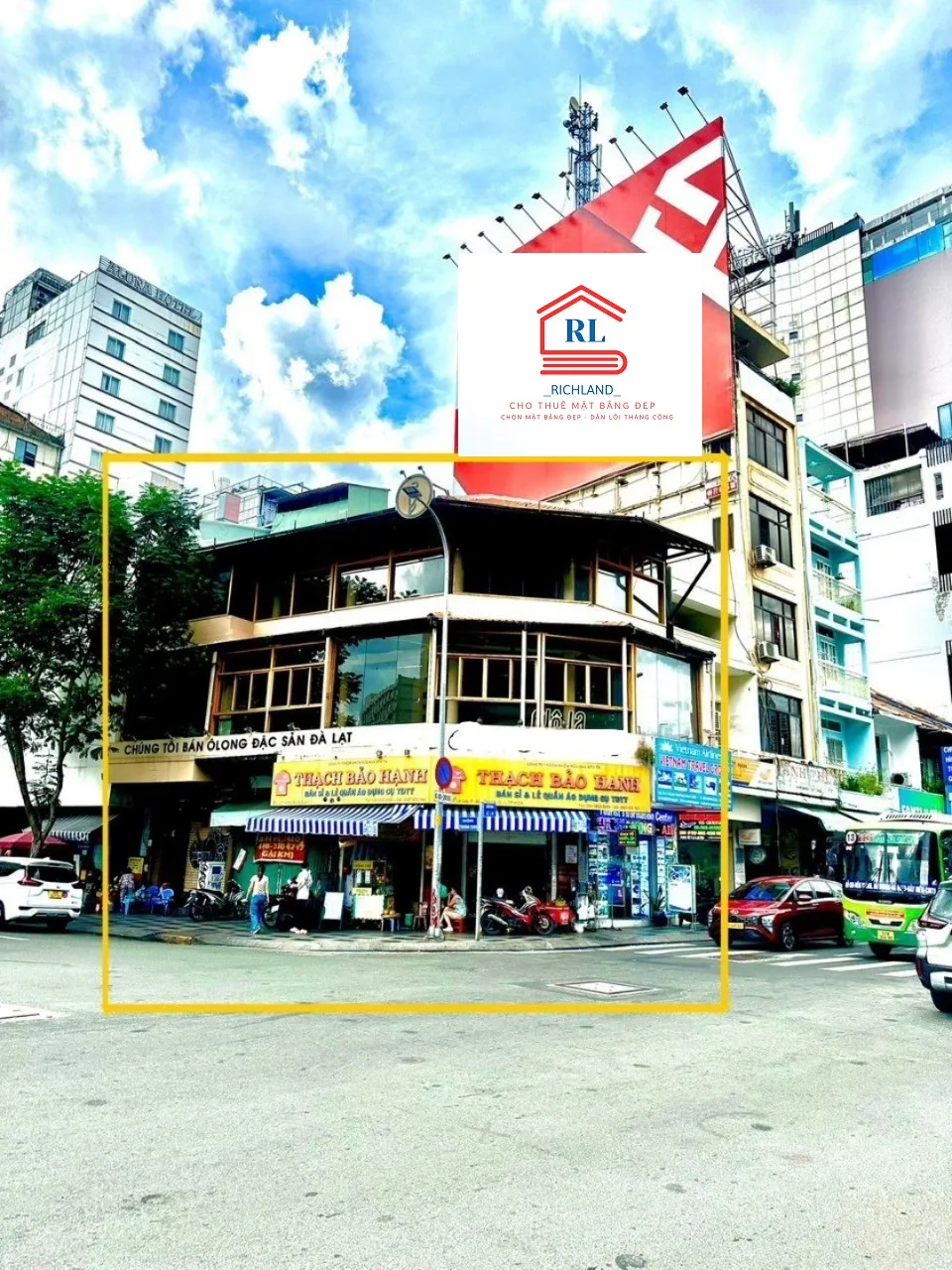 Cho Thuê Nhà Góc 2 Mặt Tiền: 2-4-6 Trương Định + Lê Lai, Phường Bến Thành, Quận 1. Giá 10.000 usd