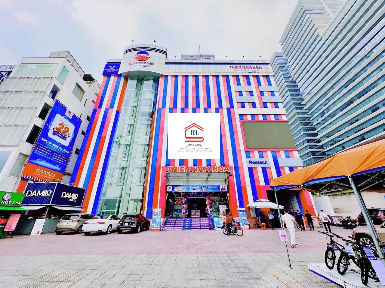Cho Thuê Mặt Bằng Toà Nhà 277B Cách Mạng Tháng 8, Phường 12, Quận 10, TPHCM. Giá 1.5 tỷ
