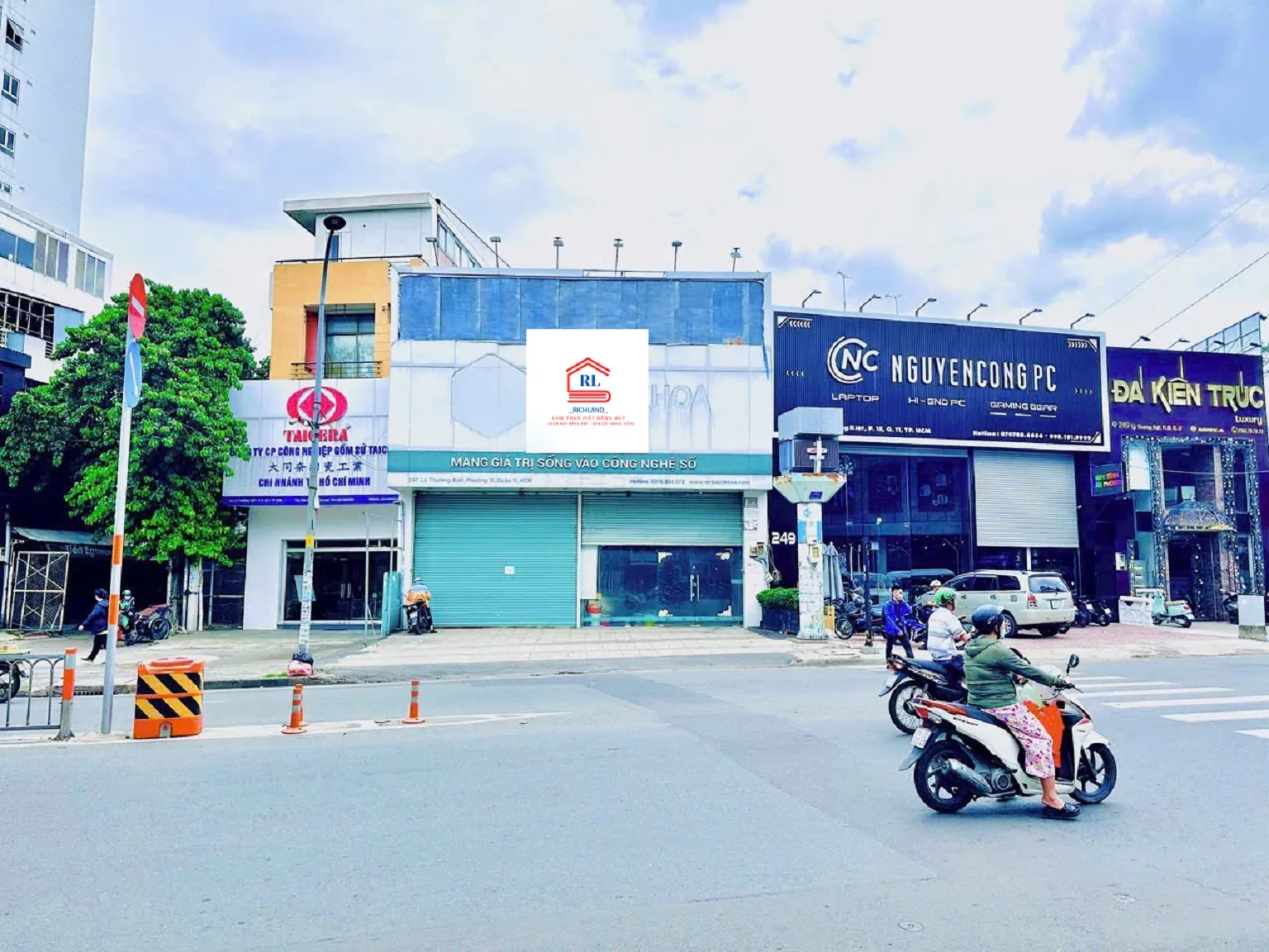 Cho Thuê Nhà Mặt Tiền 247 Lý Thường Kiệt, Phường 15, Quận 11, TPHCM. Giá 160 Triệu