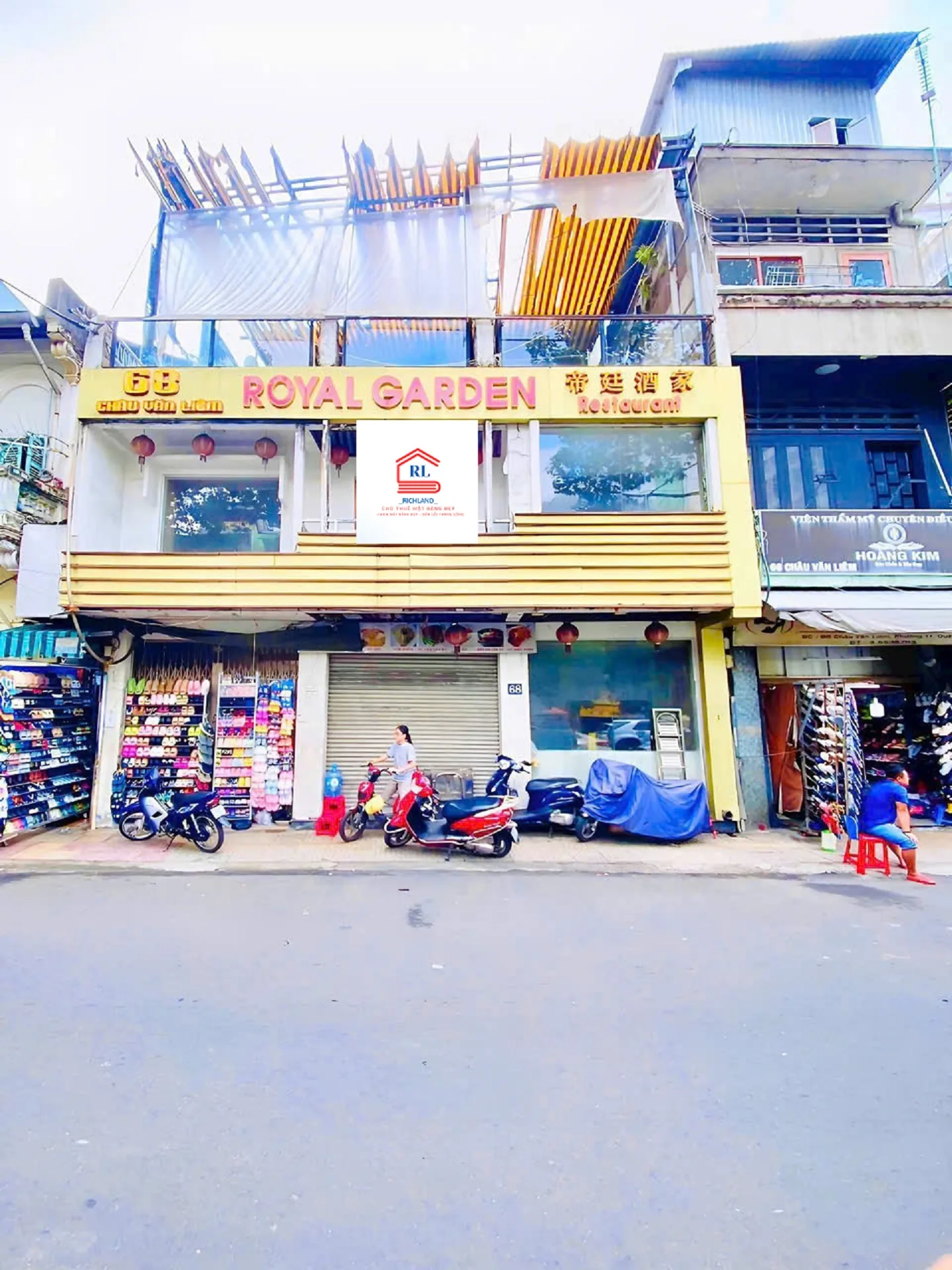 Cho Thuê Nhà Mặt Tiền 68-70 Châu Văn Liêm, P11, Quận 5, TPHCM. Giá 350 Triệu