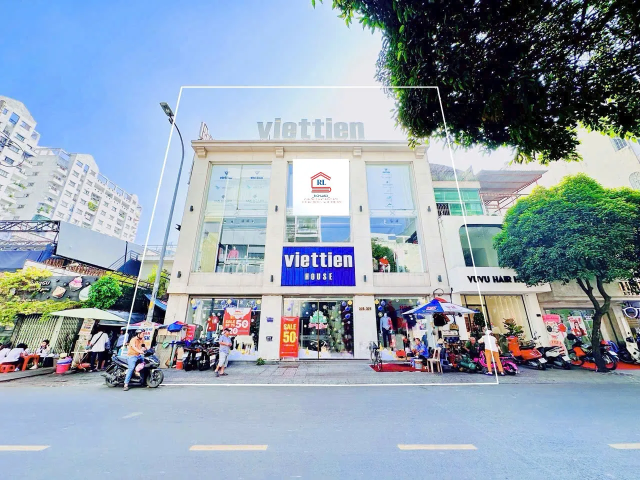 Cho thuê nhà Mặt Tiền 223-225-227 Nguyễn Trãi, Phường Nguyễn Cư Trinh, Quận 1_Giá 500 Triệu