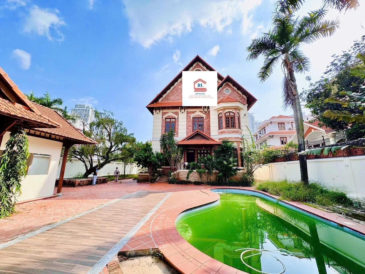Cho Thuê Biệt Thự Mặt Tiền: Nguyễn Ư Dĩ, Phường Thảo Điền, Quận 2, TPHCM. Giá 187 Triệu