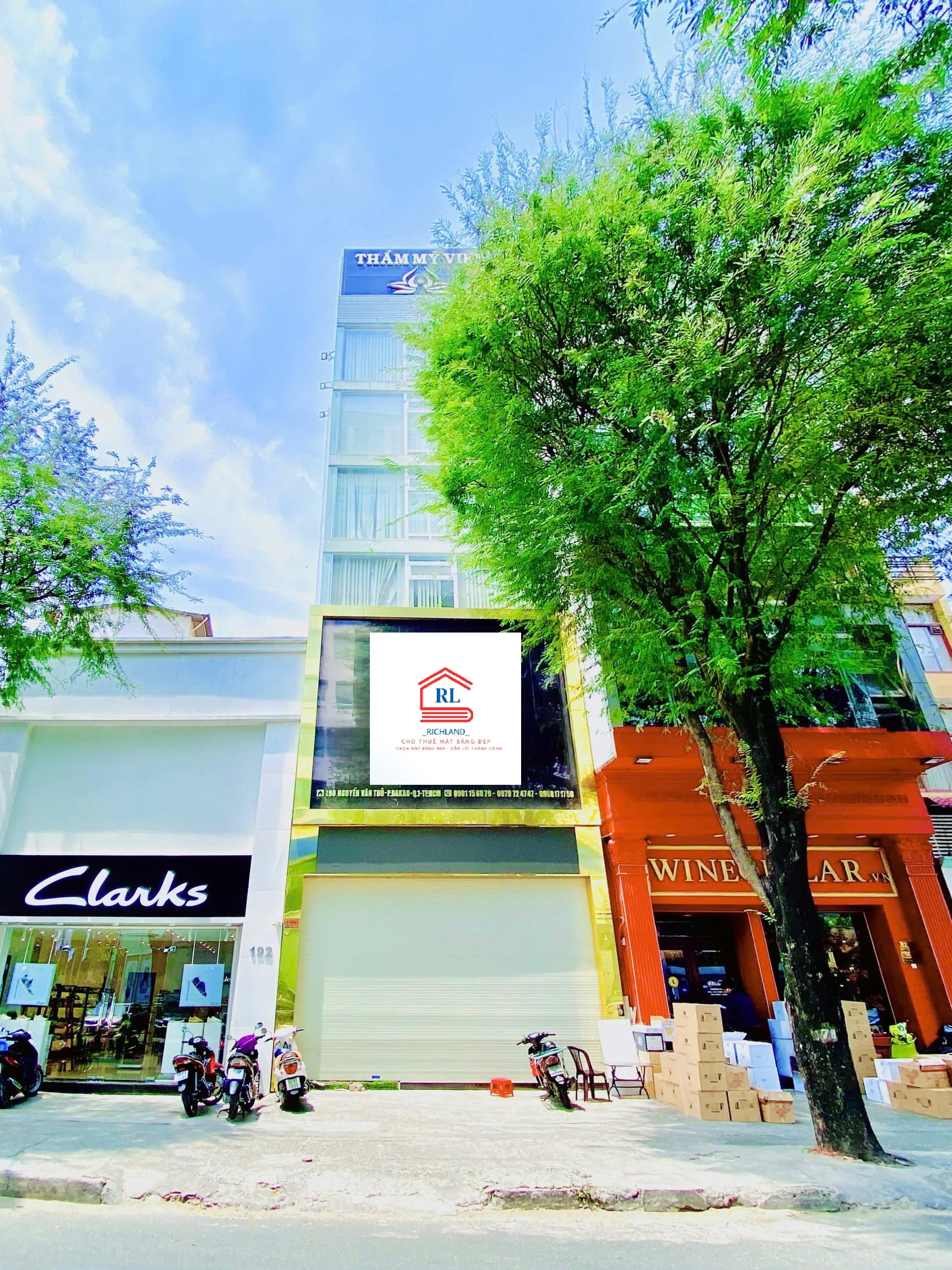 Cho Thuê Toà Nhà: 190 Nguyễn Văn Thủ, Phường Đakao, Quận 1, TPHCM. Giá 175 Triệu