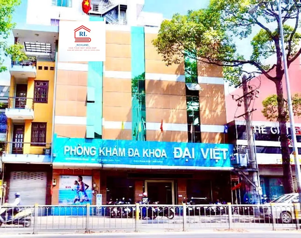 Cho thuê tòa nhà 1505-1507-1509 Đường 3/2, P16, Quận 11_Giá 400 Triệu