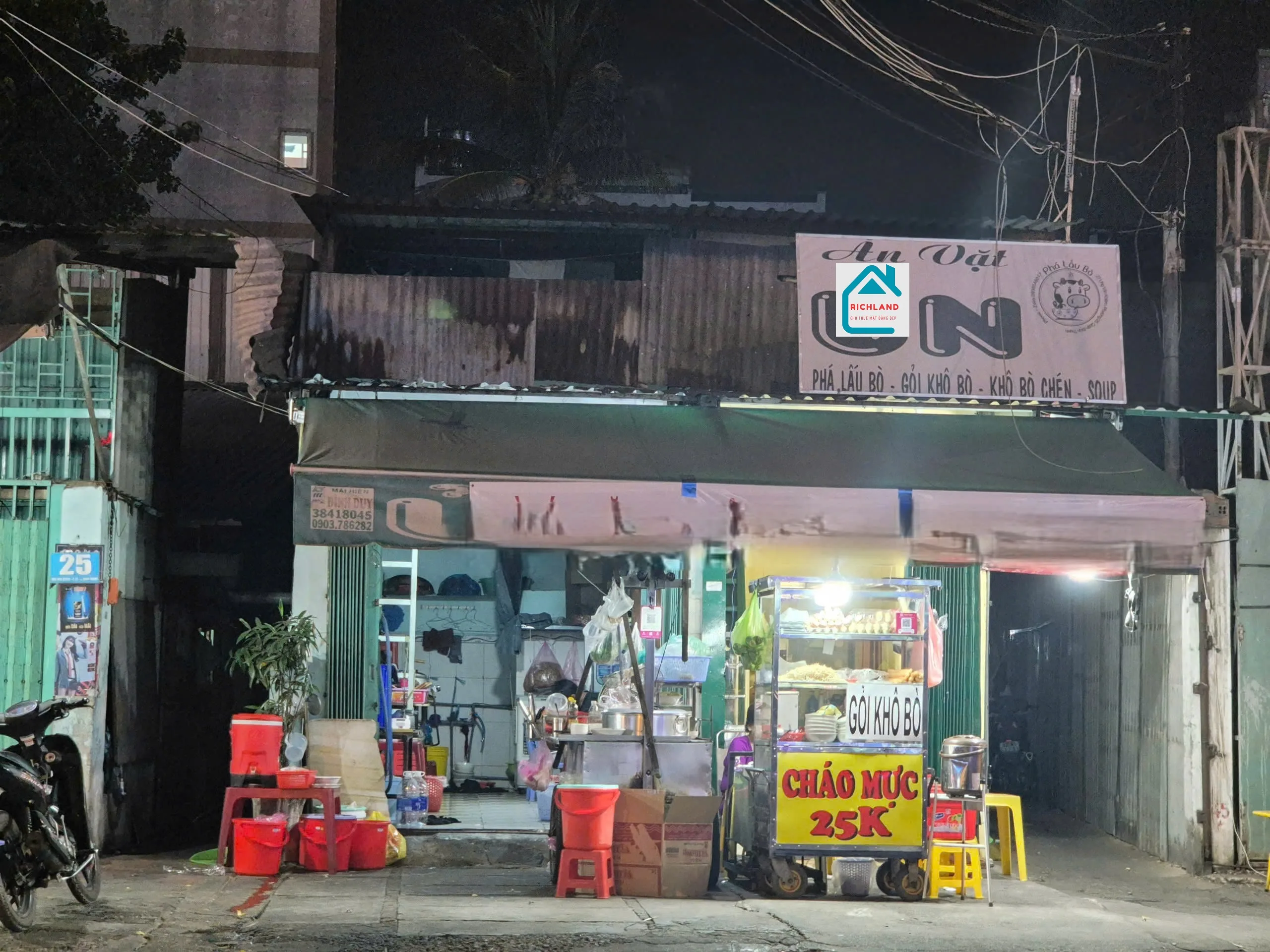 Cho thuê nhà Mặt Tiền  27 Ung Văn Khiêm, P.25, Bình Thạnh. Giá 120 Triệu