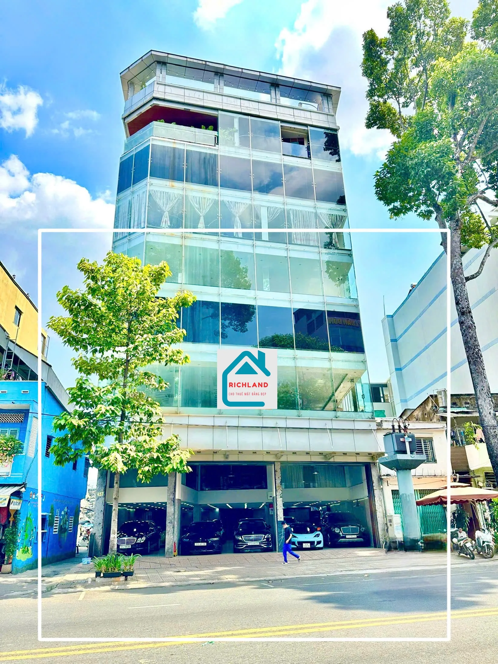 CHO THUÊ NHÀ 457-459-461 AN DƯƠNG VƯƠNG, QUẬN 5 – Giá 600 Triệu