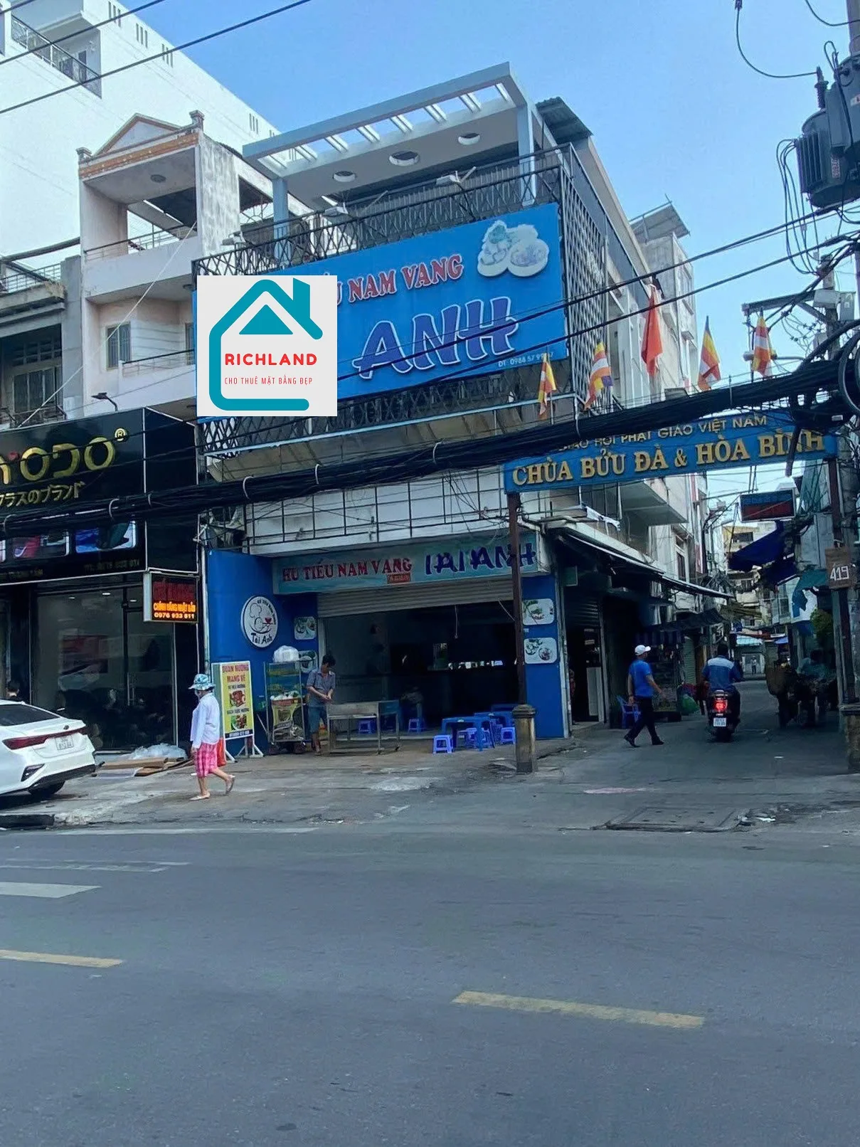 Cho thuê nhà Mặt Tiền Cách Mạng Tháng 8, P.13 Quận 10. Giá 70 Triệu