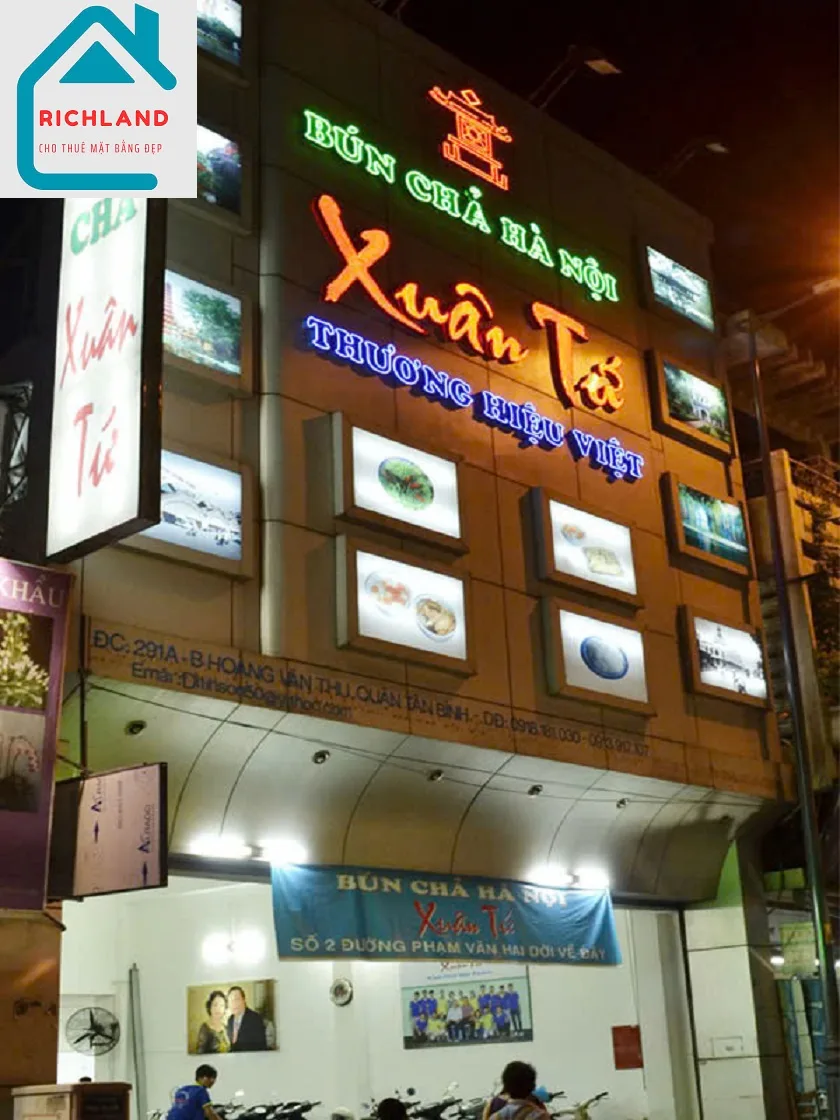Cho thuê nhà 291A-B, Hoàng Văn Thụ, P.2, Q.Tân Bình. Giá 120 Triệu