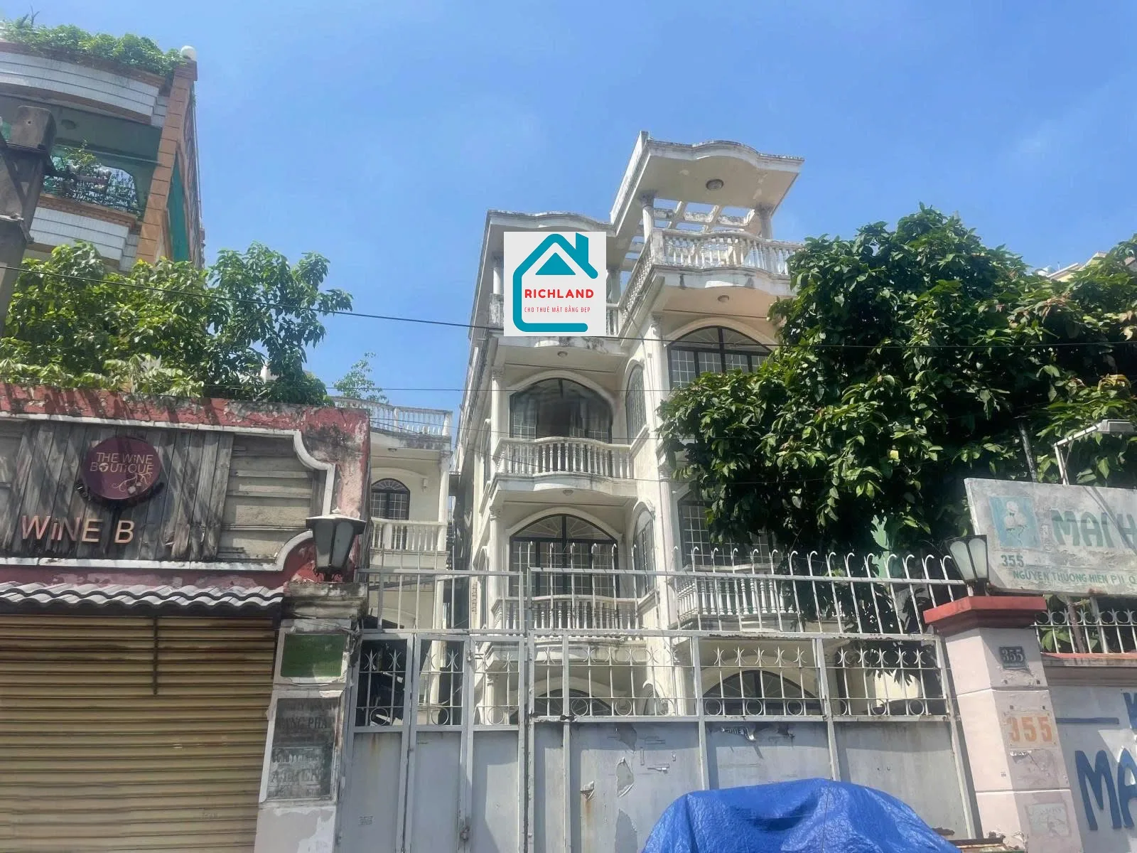 Cho thuê nhà 355 Nguyễn Thượng Hiền, P11, Q10 - Vị trí đắc địa ngay vòng xoay Ngã 6 Dân Chủ.Giá 180 