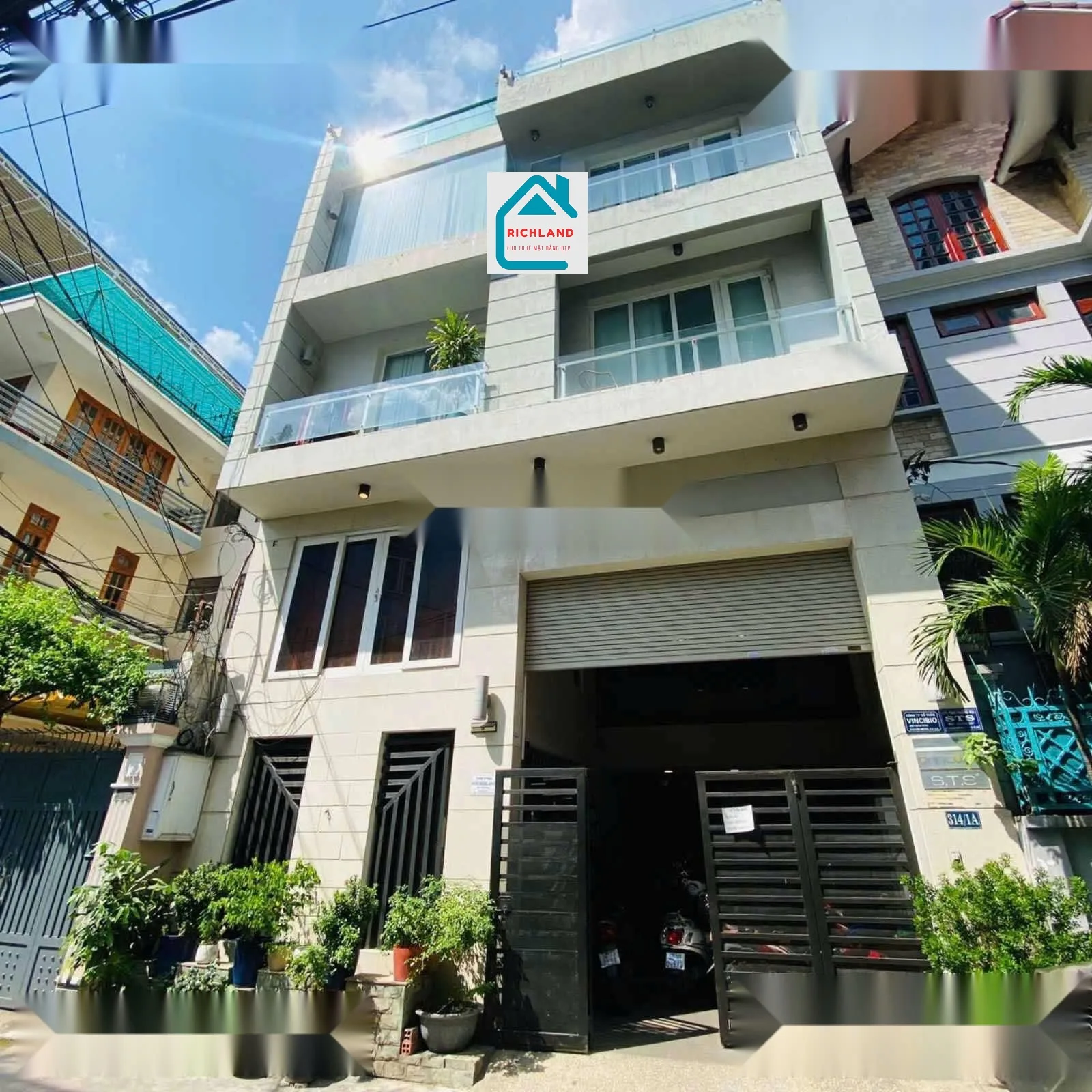 Cho thuê nhà 314/1A Điện Biên Phủ, Phường 11, Quận 10. Giá 100 Triệu/tháng