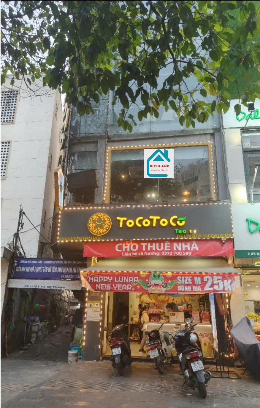 Cho thuê  nhà mặt tiền 83 Nguyễn Thái Học P.Cầu Ông Lãnh, Quận 1. Giá 110 Triệu