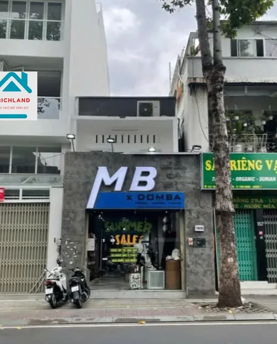 Cho thuê nhà mặt tiền: 155 bis Trần Quang Khải, Phường Tân Định, Quận 1, TP. HCM. Giá 85 Triệu