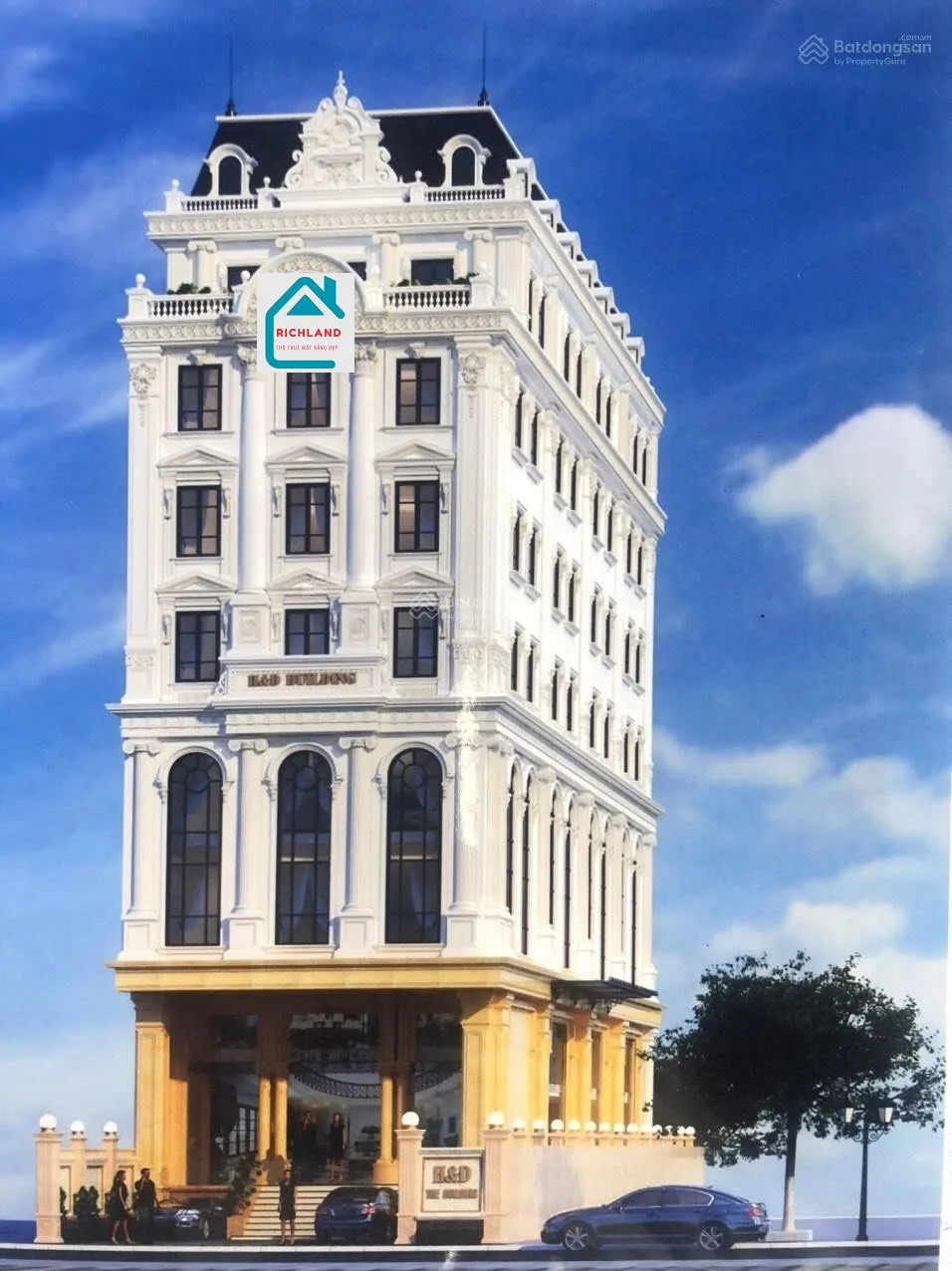 Cho thuê Tòa Nhà 27C Quốc Hương P.Thảo Điền Thủ Đức. Giá 590 Triệu