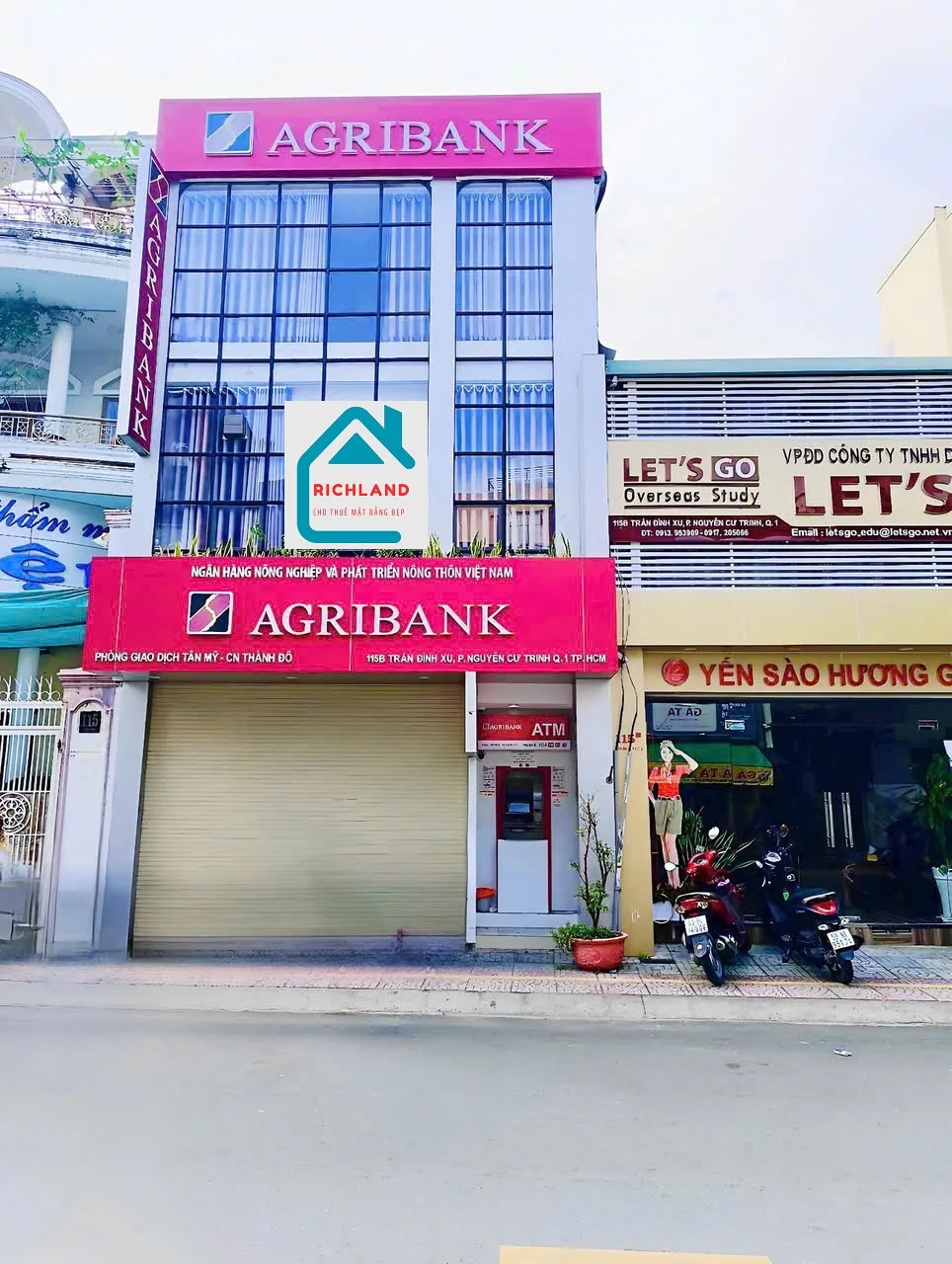 Cho Thuê Nhà: 115B Trần Đình Xu, Phường Nguyễn Cư Trinh, Quận 1, TPHCM. Giá 5.000$