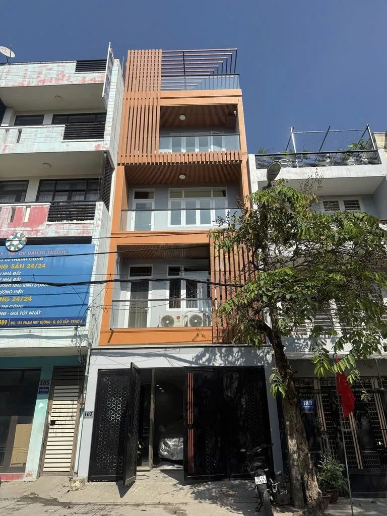 Cho thuê nhà mặt tiền 187 Phạm Huy Thông, P.6, Gò Vấp. Giá thuê: 50 triệu