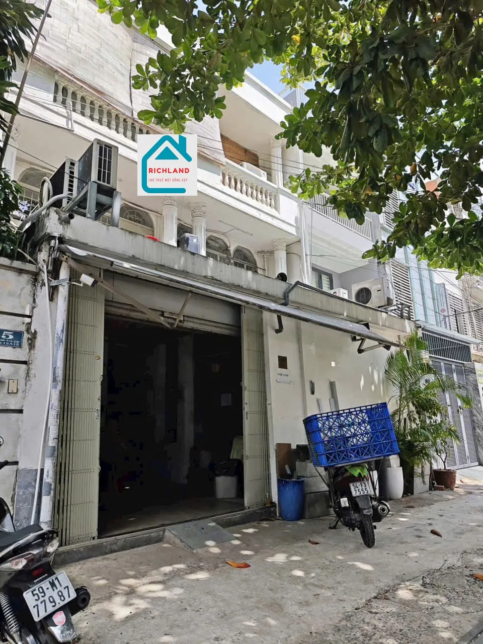 Cho thuê nhà mặt tiền Mê Linh P.19 Q.Bình Thạnh. Giá 95 Triệu