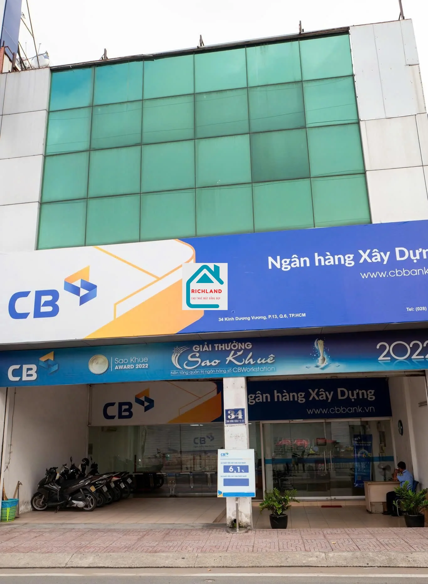Chính chủ cho thuê nhà mặt tiền 34 Kinh Dương Vương, Phường 13, Quận 6- Giá cho thuê: 110 triệu