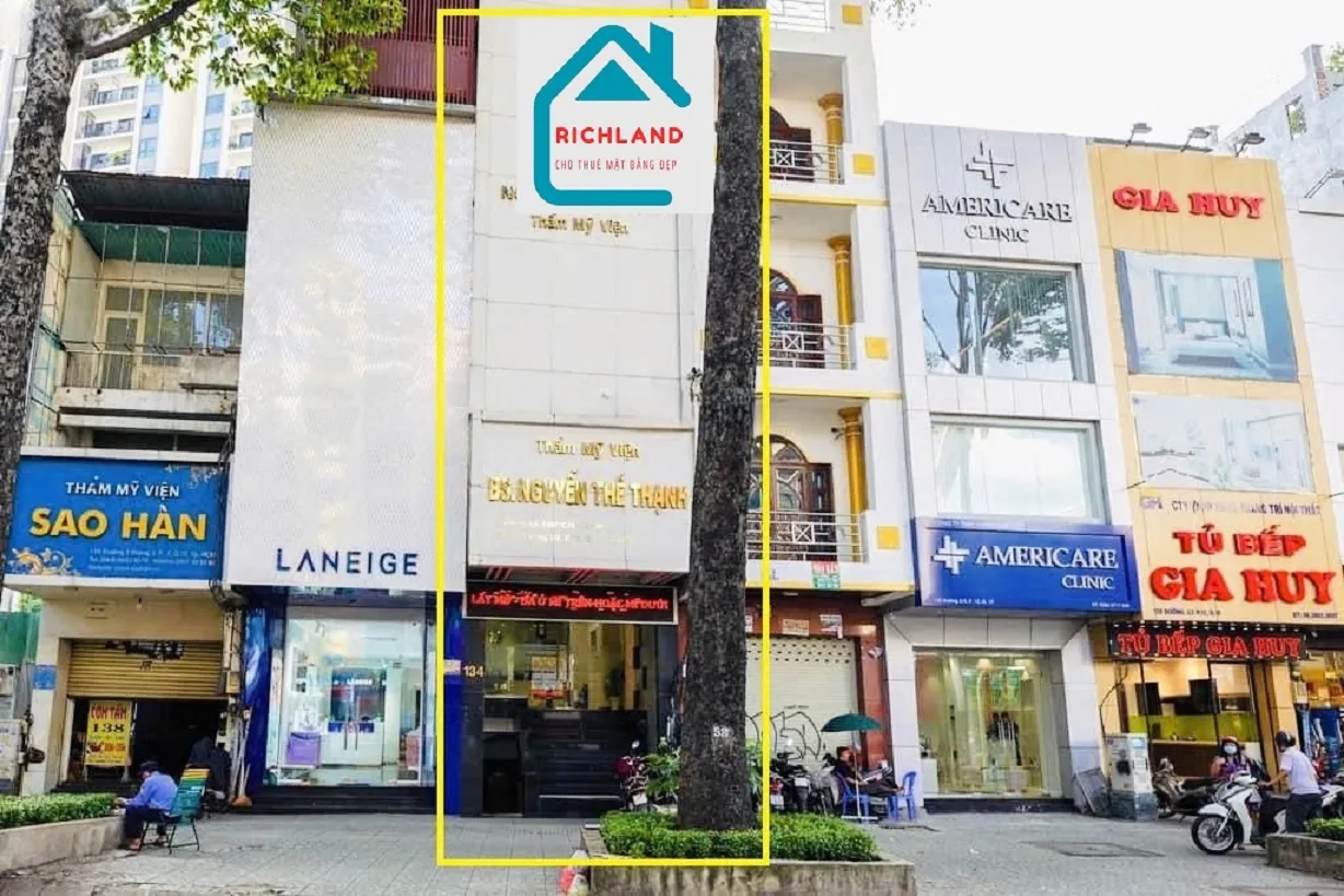 Cho thuê nhà Mặt Tiền 134 đường 3/2 P.12 Q.10+ Giá thuê: 4.200 USD