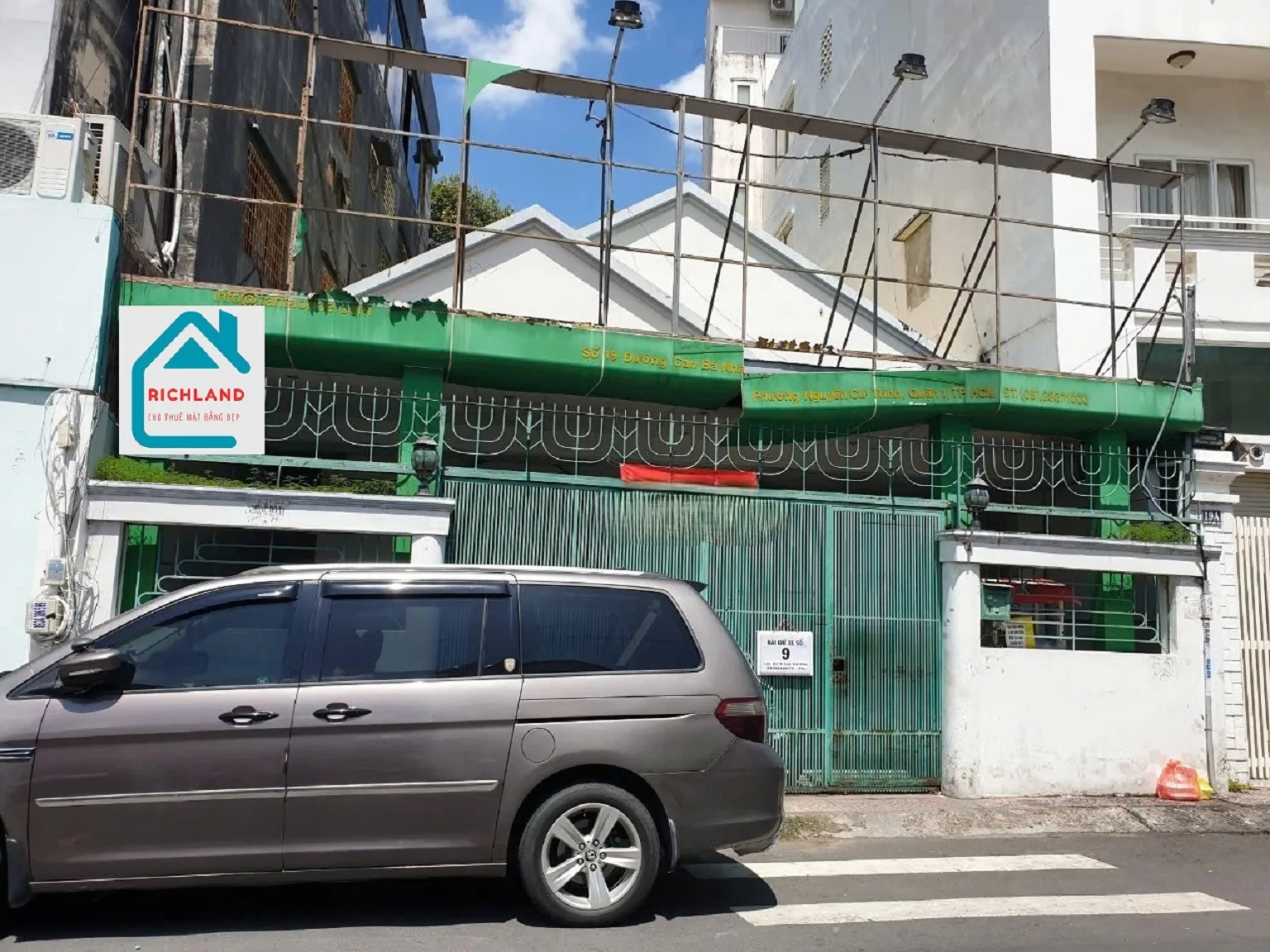 Cho thuê nhà mặt tiền: 19 Cao Bá Nhạ, Phường Nguyễn Cư Trinh, Quận 1+Giá thuê: 95 triệu/