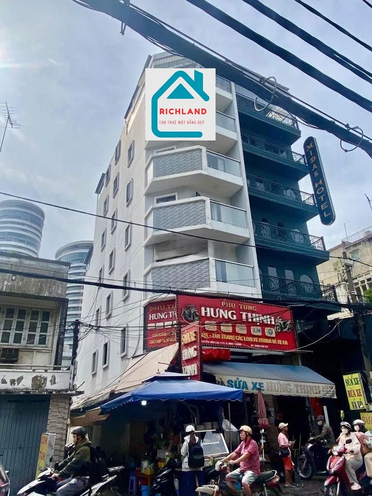 CHO THUÊ TÒA NHÀ MẶT TIỀN ĐƯỜNG 9 NGUYỄN VĂN LẠC, PHƯỜNG 19, QUẬN BÌNH THẠNH. Giá 130 Triệu