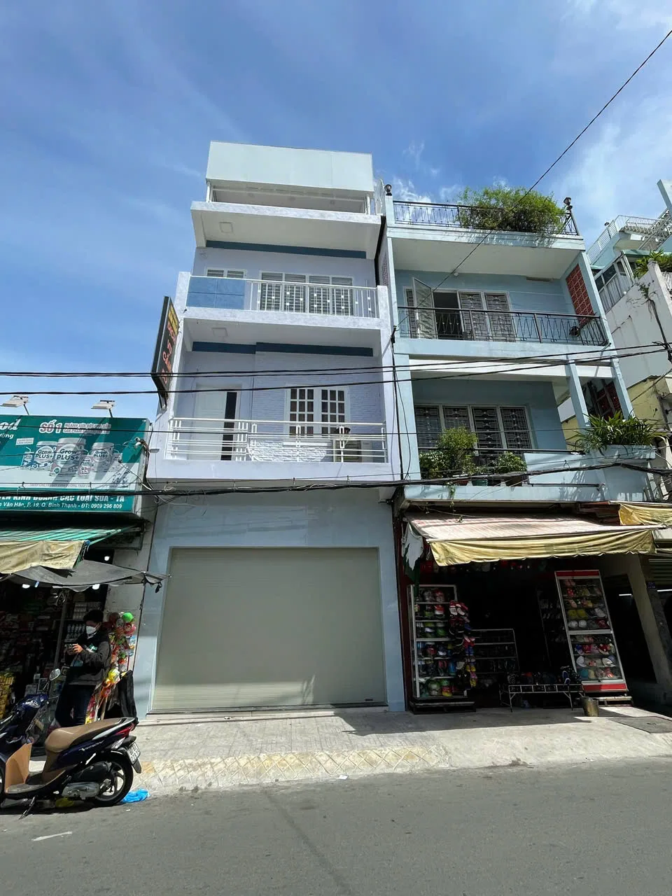 Cho thuê nhà 42 Phan Văn Hân, Phường 19, Quận Bình Thạnh. Giá 45 triệu