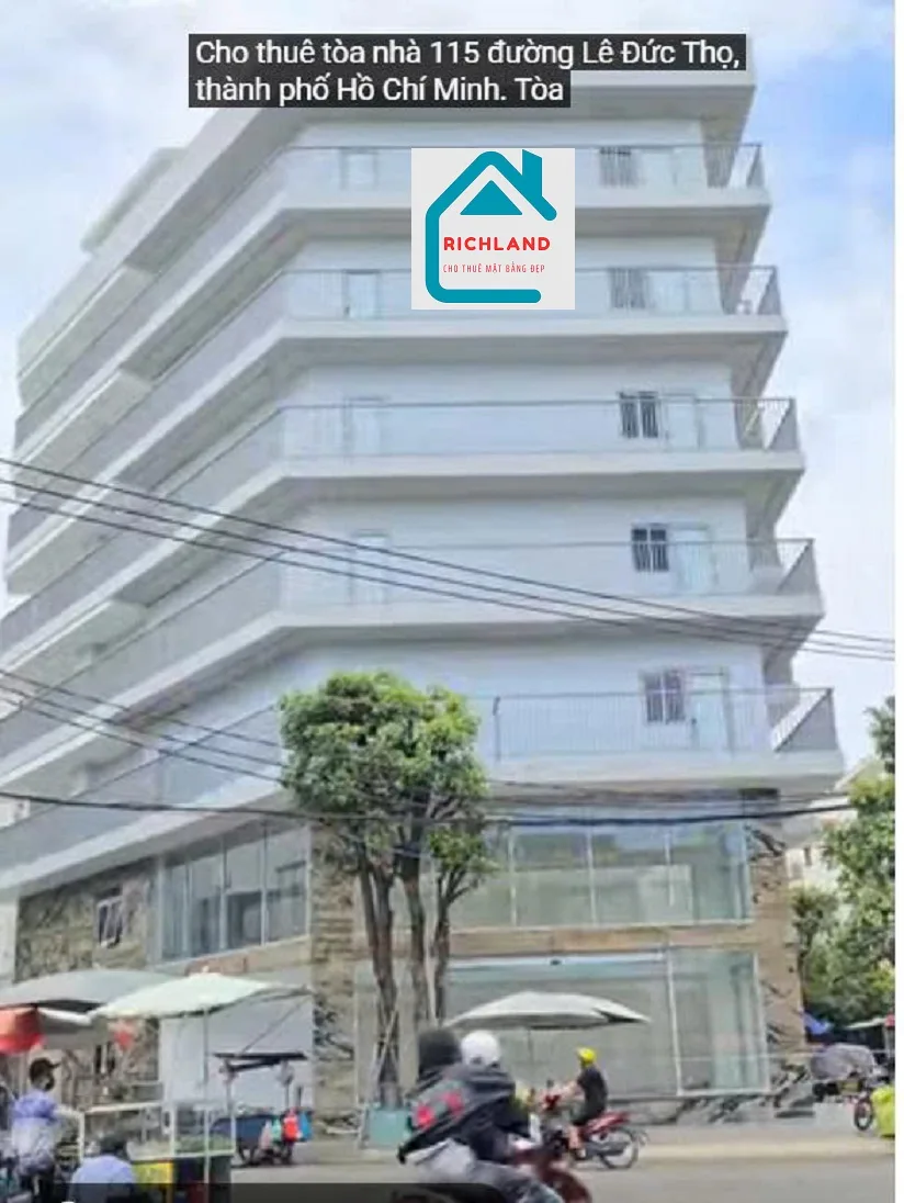 Cho thuê Tòa Nhà Góc 3 Mặt Tiền:115 Lê Đức Thọ, P.17, Q.Gò Vấp. Giá 480 Triệu