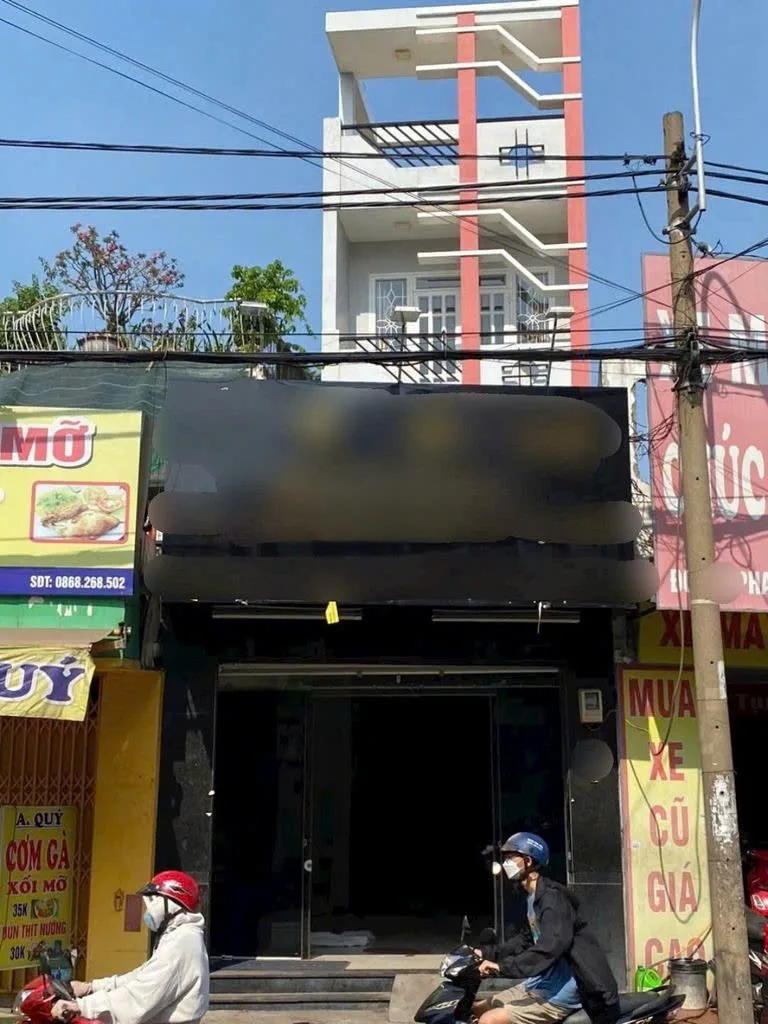 Cho thuê nhà mặt tiền: 61 Phan Huy ích, P.15, Q.Tân Bình. Giá 40 triệu