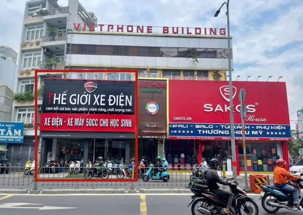 Cho thuê mặt bằng mặt tiền: 127 Hoàng Văn Thụ, Phường 8, Quận Phú Nhuận