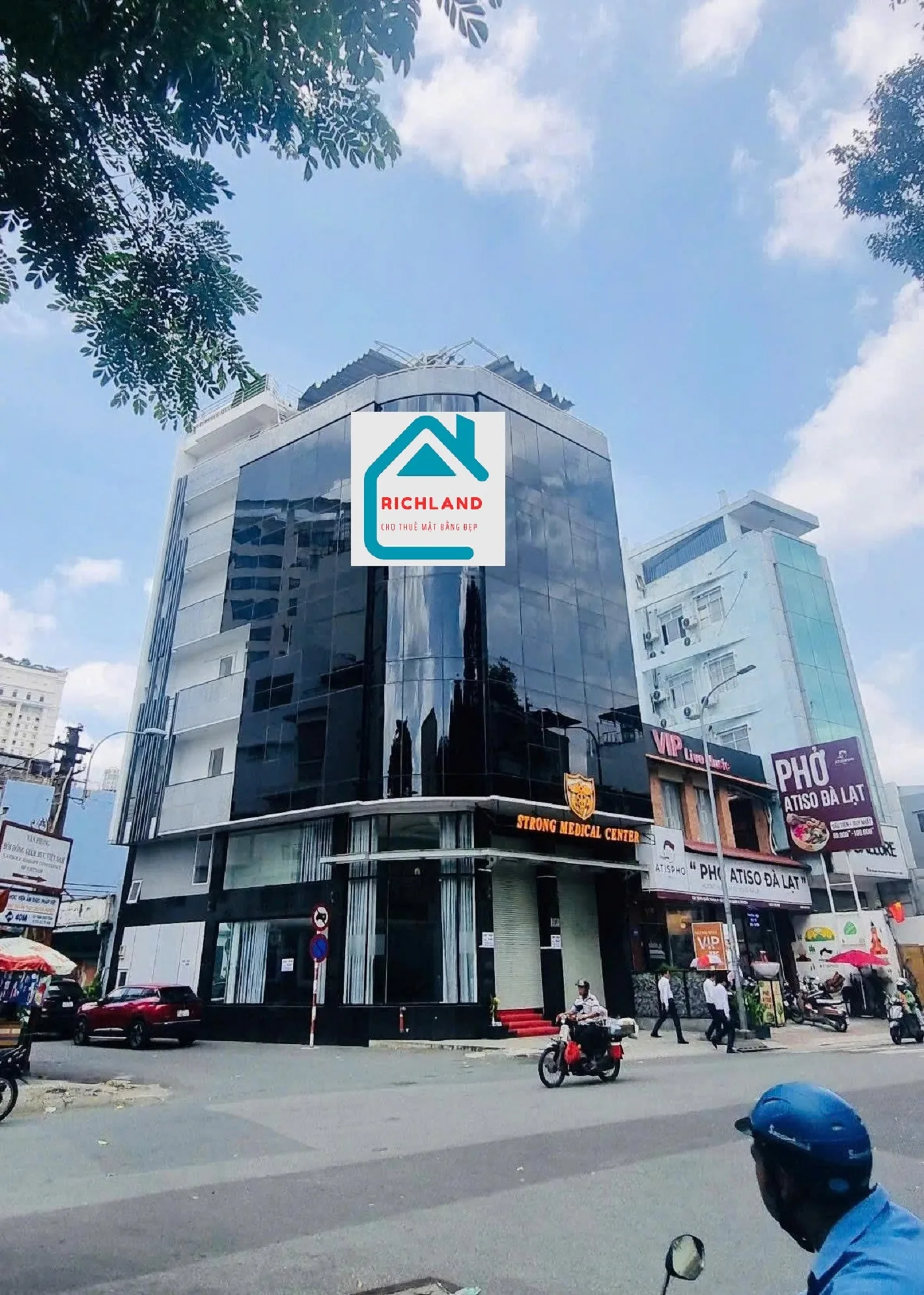 Cho thuê nhà Góc 2 Mặt Tiền: 72D Trần Quốc Toản – Pasteur Q.3. Giá 350 triệu