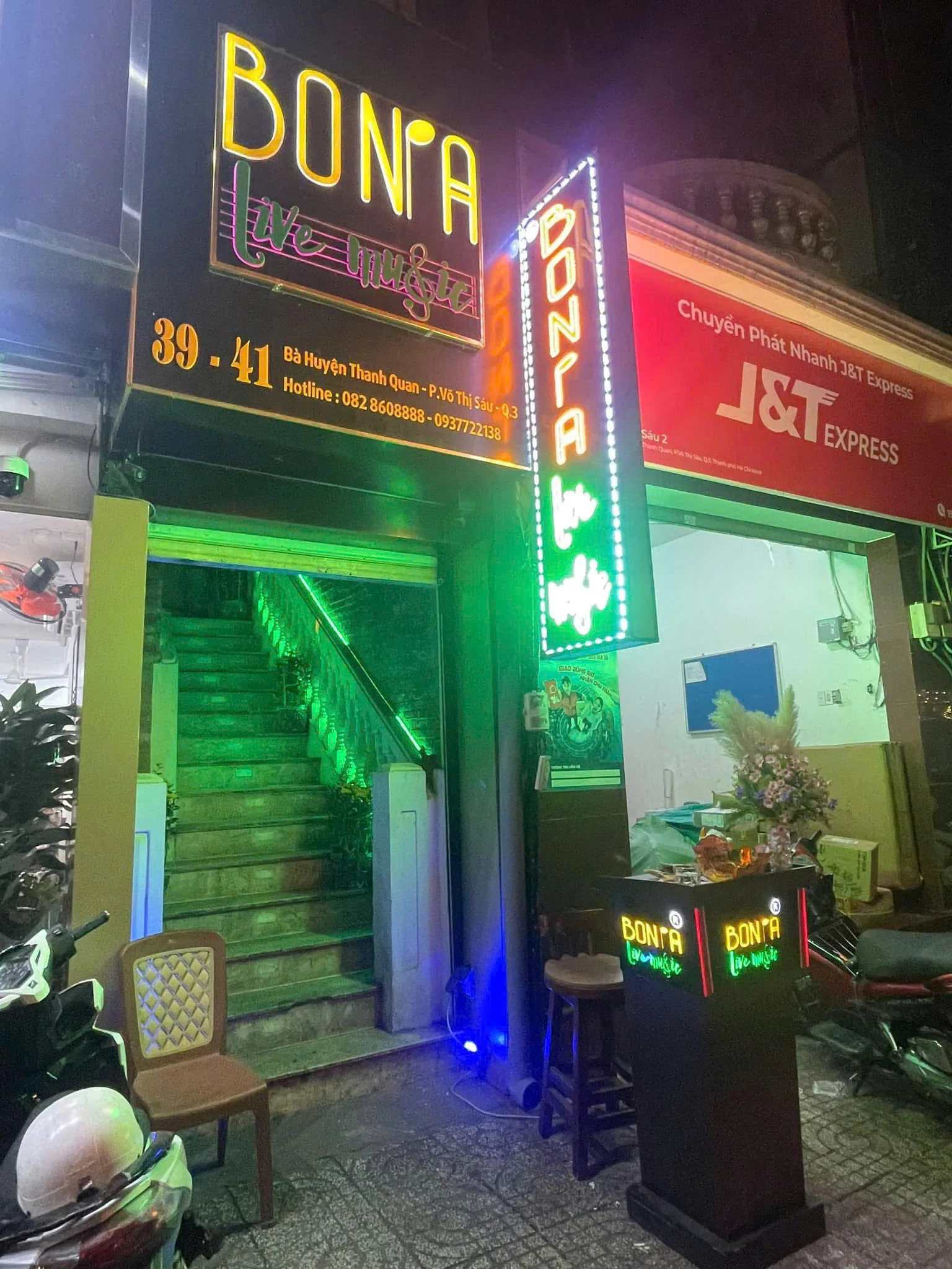 CHO THUÊ NHÀ MẶT TIỀN 39-41 BÀ HUYỆN THANH QUAN, Q.3. Giá 50 triệu