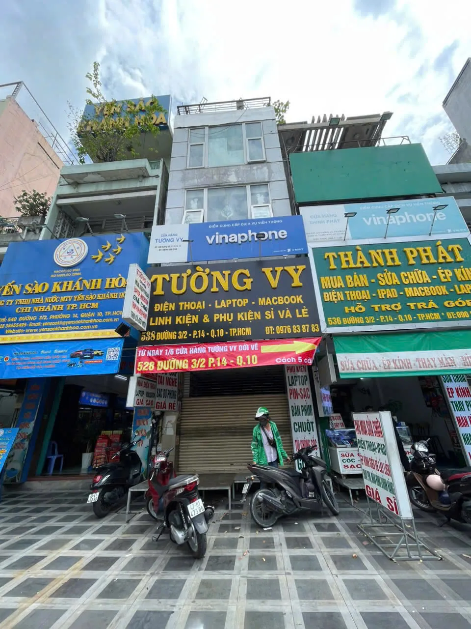 Cho thuê Nhà mặt tiền : 538 Đường 3/2, Phường 14, Quận 10. Giá thuê : 70 triệu/tháng