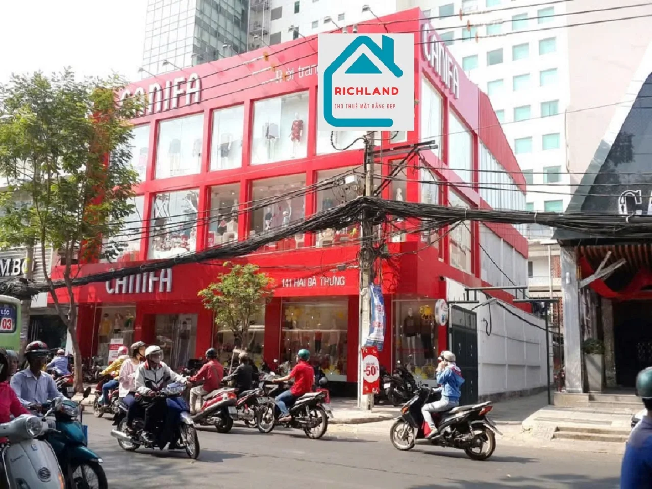 Cho thuê nhà Góc 2 mặt tiền 141 Hai Bà Trưng, P. 6, Quận 3. Giá 30.000 usd