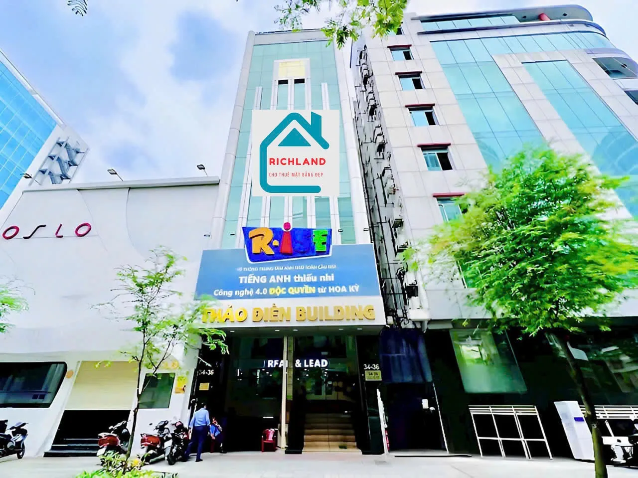 Cho Thuê Toà Nhà Mặt Tiền : 34-36 Nam Kỳ Khởi Nghĩa, Quận 1, TPHCM. Giá 19.000 usd