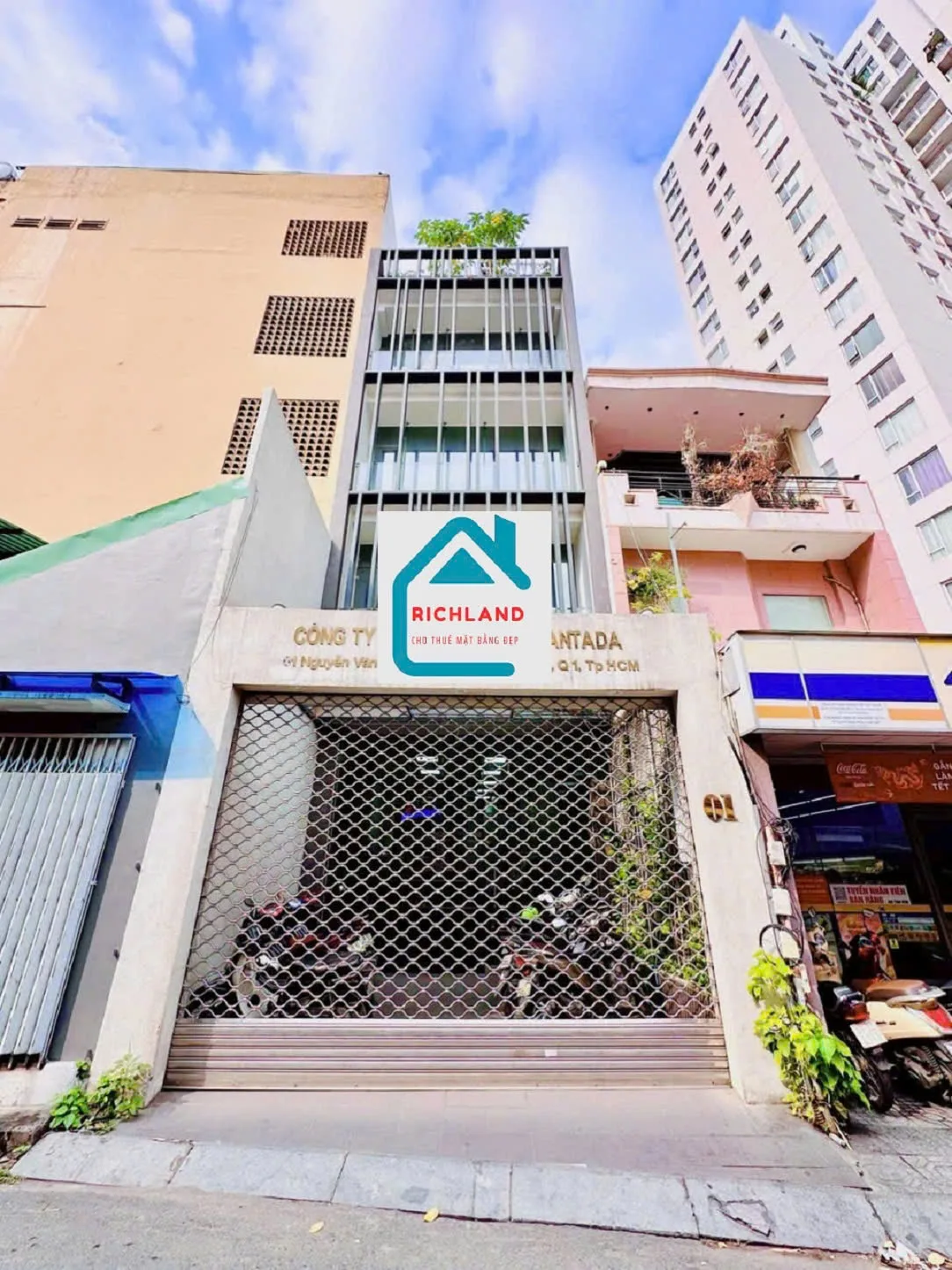 Cho Thuê Nhà Mặt Tiền : 01 Nguyễn Văn Nguyễn, Phường Tân Định, Quận 1, TPHCM. Giá cho thuê : 110 tri