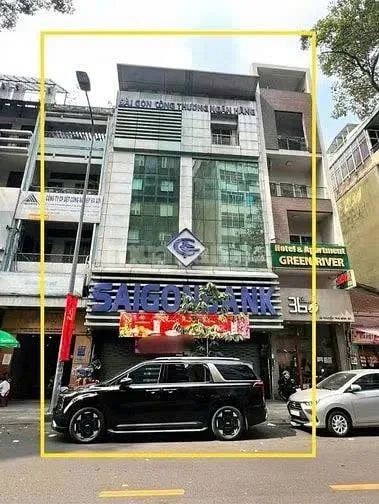 Cho thuê Nhà mặt tiền : 38 Nguyễn Thái Bình, Quận 1. Giá thuê : 130 triệu/tháng