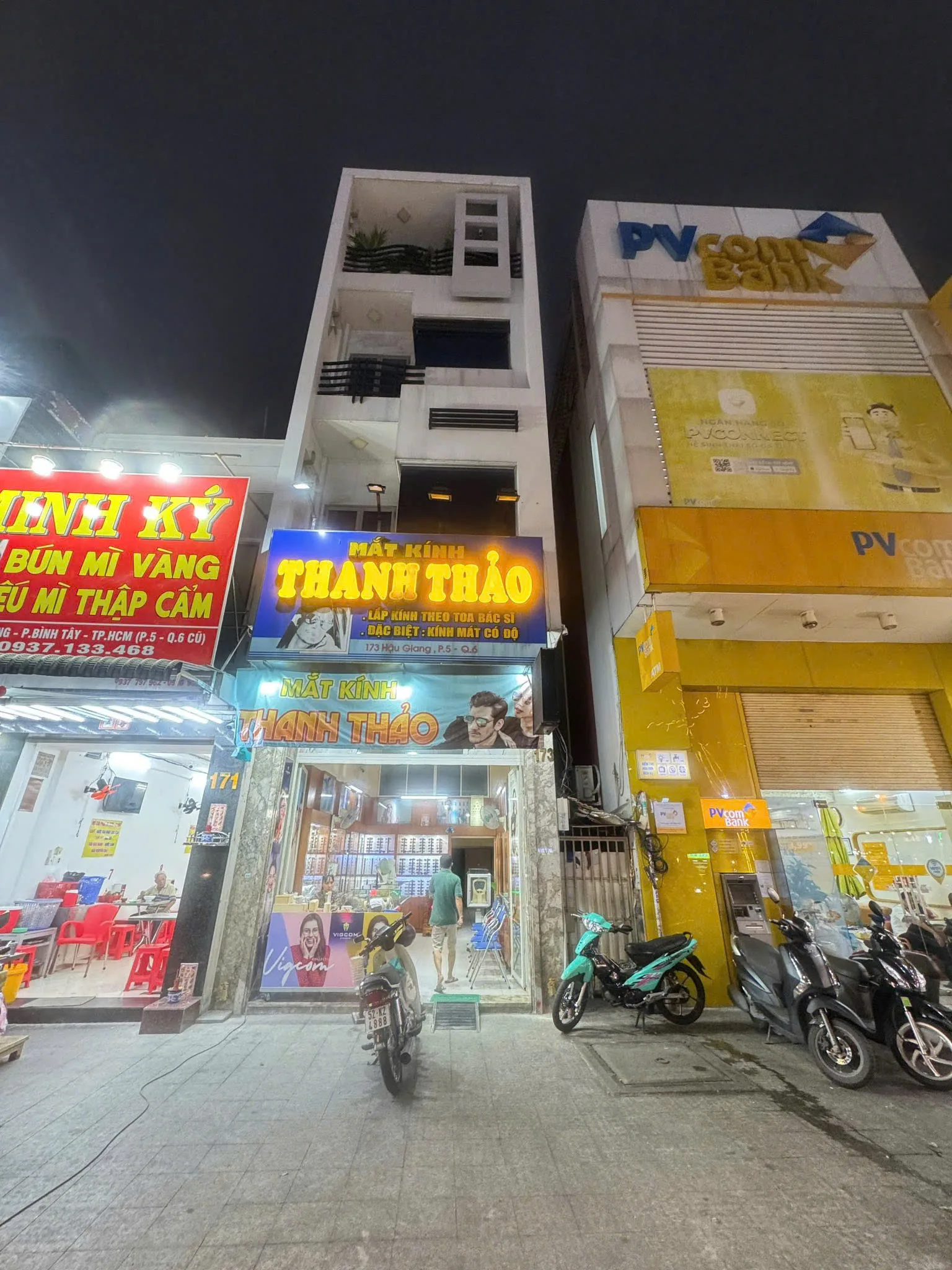 Cho thuê Nhà mặt tiền : 173 Hậu Giang, Phường 2, Quận 6. Giá thuê : 65 triệu/tháng