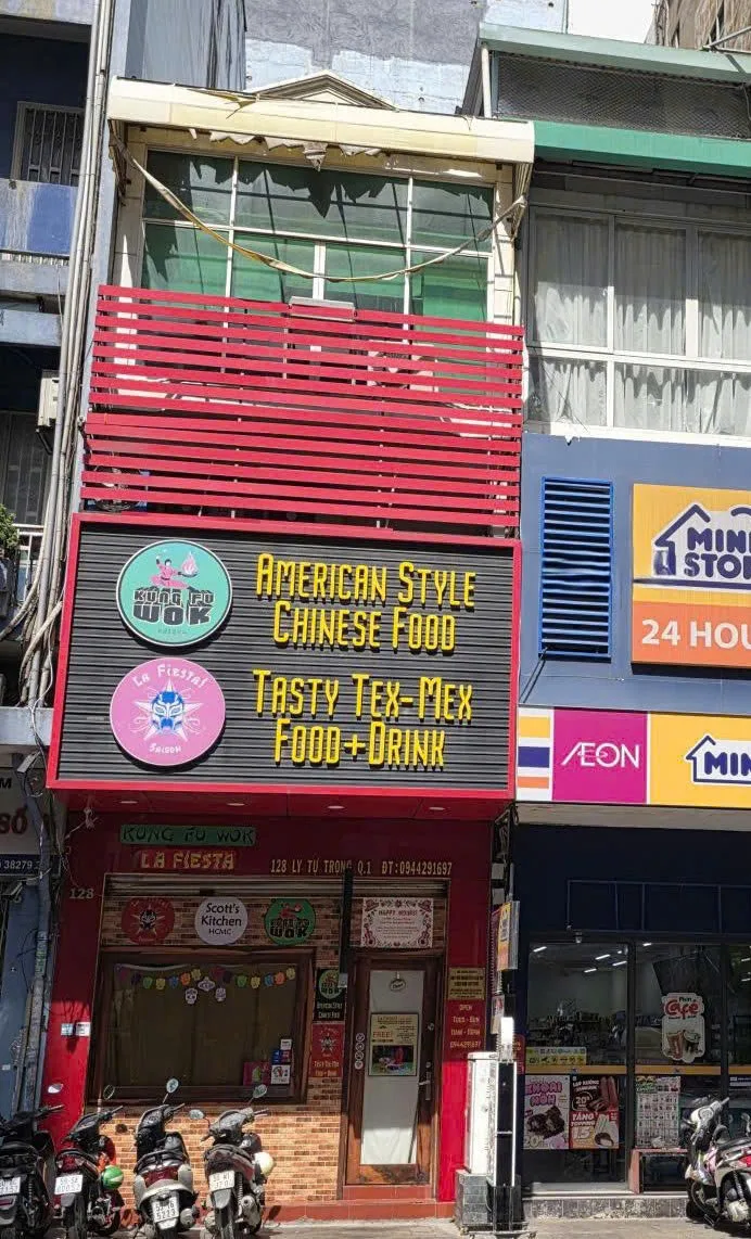 Cho thuê Nhà mặt tiền : 128 Lý Tự Trọng,  Phường Bến Thành, Quận  1. Giá thuê : 138 triệu/tháng