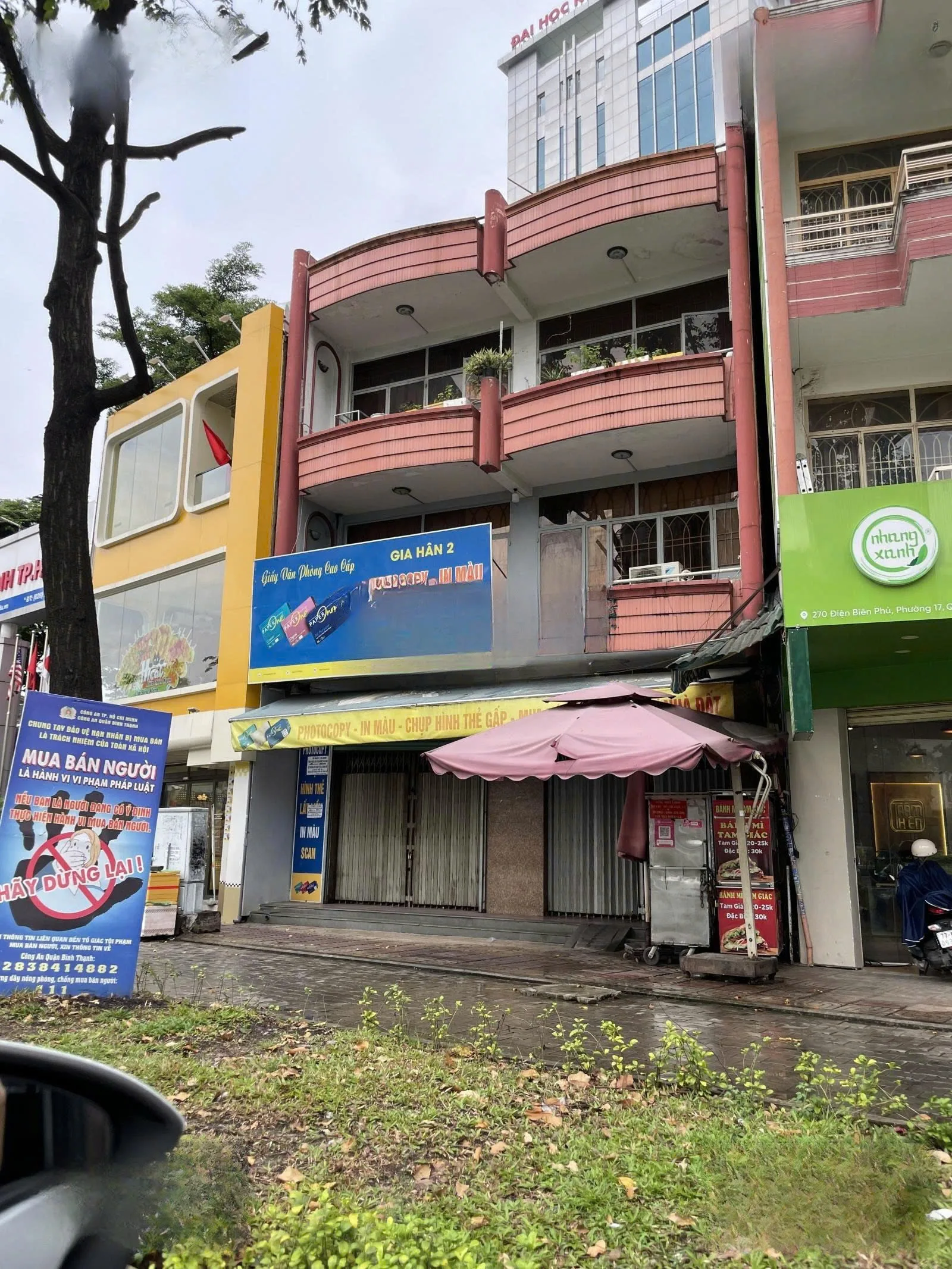 Cho thuê Nhà mặt tiền : 272 Điện Biên Phủ, Phường 17, Quận Bình Thạnh. Giá thuê : 80 triệu/tháng
