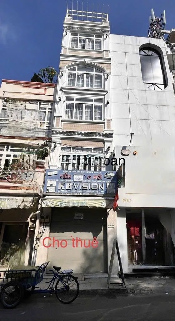 Cho thuê Nhà : 194 Tân Phước, Phường 6, Quận 10. Giá thuê : 25.5 triệu/tháng