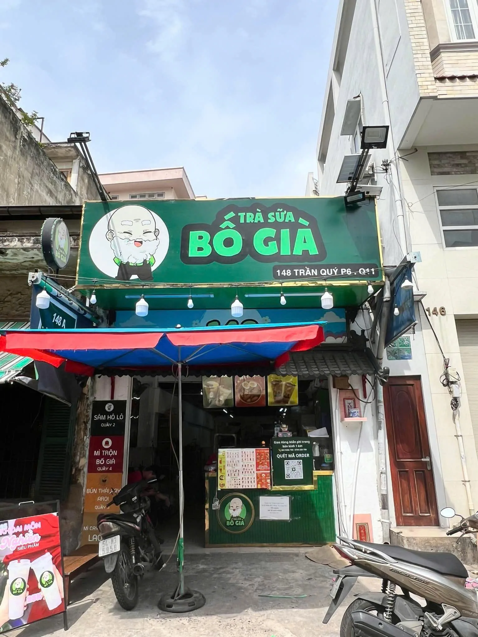 Cho thuê Nhà mặt tiền : 148 Trần Quý, Quận 11. Giá thuê : 30 triệu/tháng