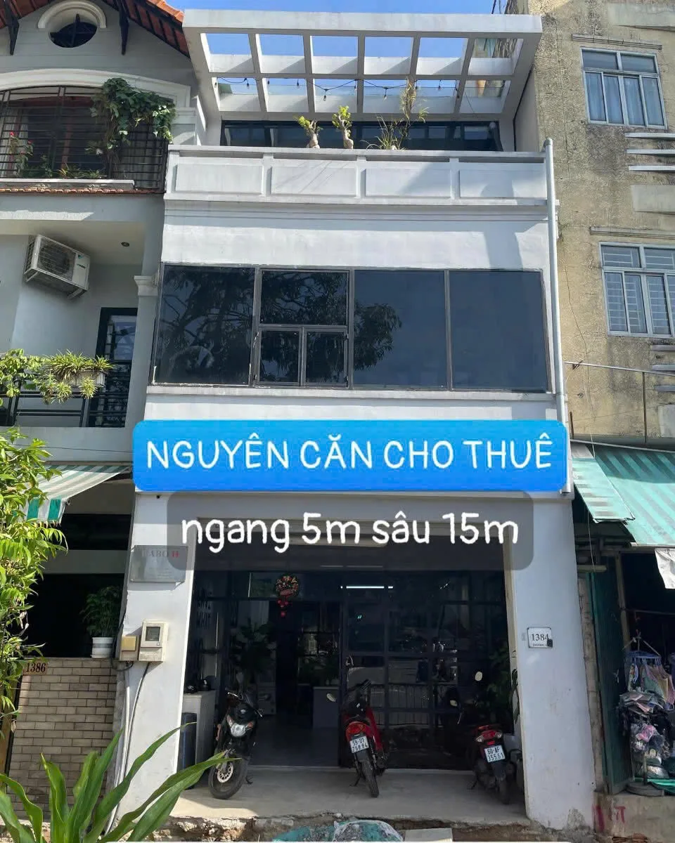 Cho thuê Nhà : 1384 Trường Sa, Quận Tân Bình. Giá thuê : 30 triệu/tháng