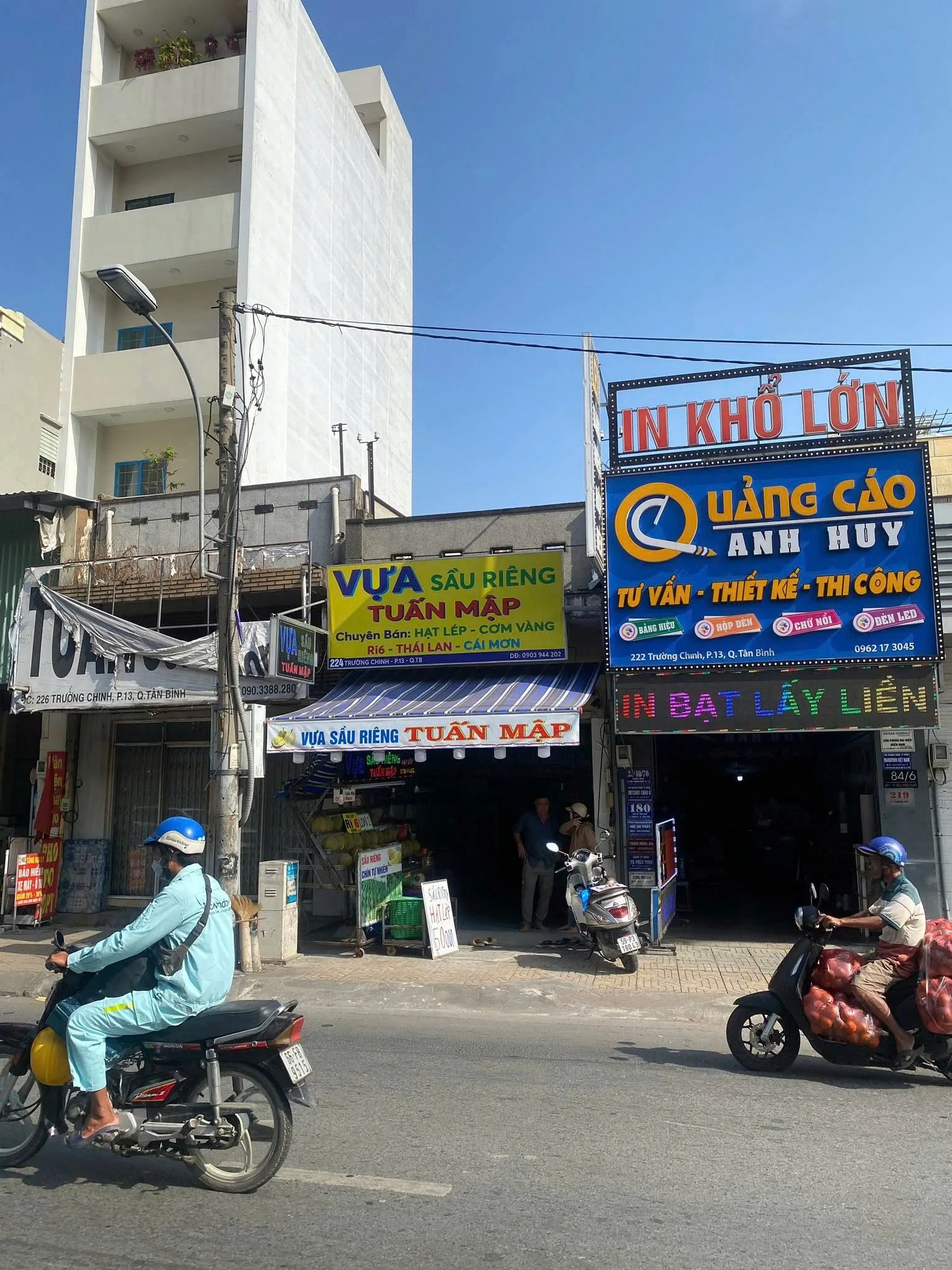CHO THUÊ NHÀ MẶT TIỀN : 226 TRƯỜNG CHINH, QUẬN TÂN BÌNH. GIÁ THUÊ : 25 TRIỆU/THÁNG