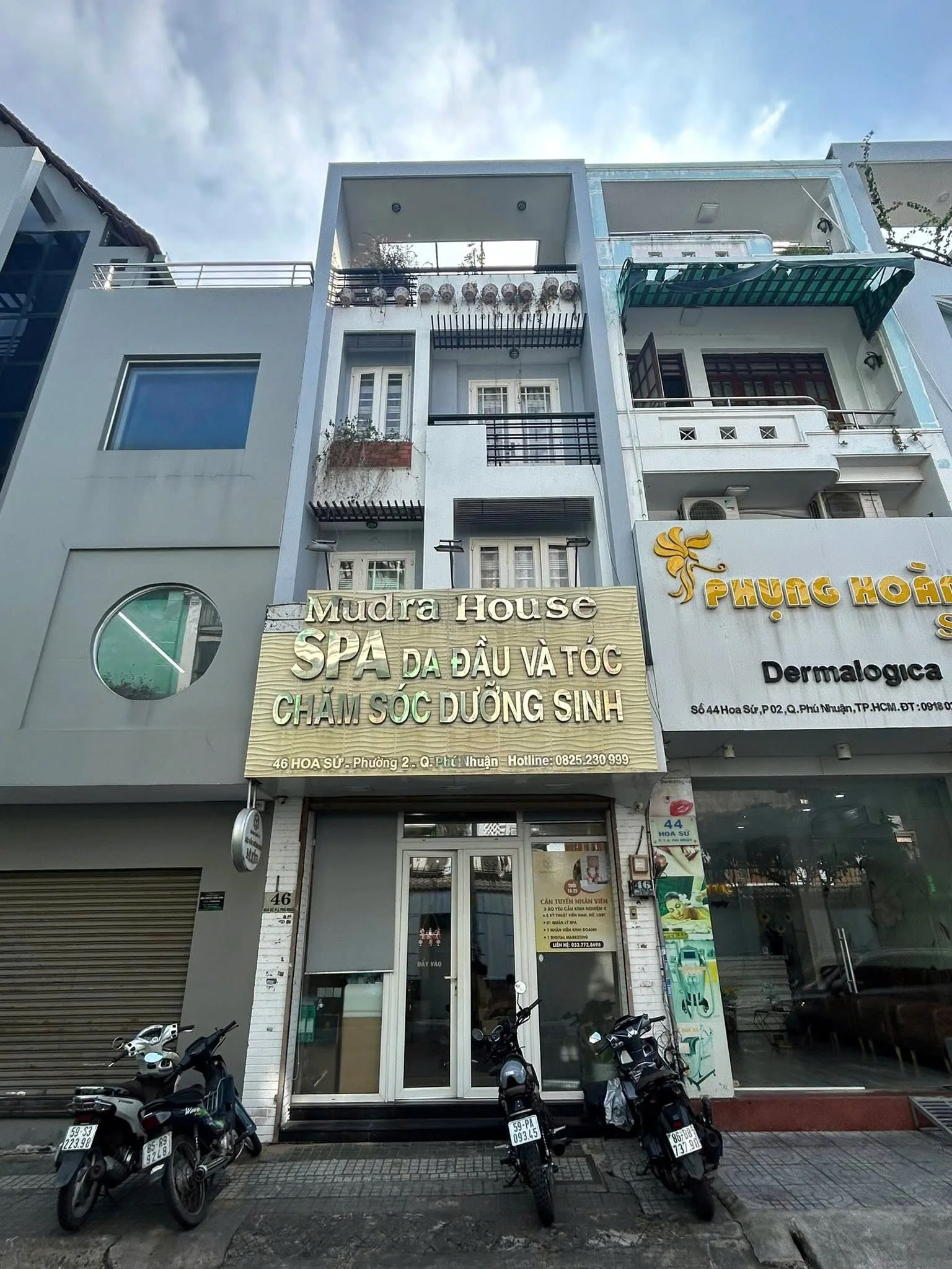 Cho thuê Nhà : 46 Hoa Sứ, Phường 2, Quận Phú Nhuận. Giá thuê : 42 triệu/tháng