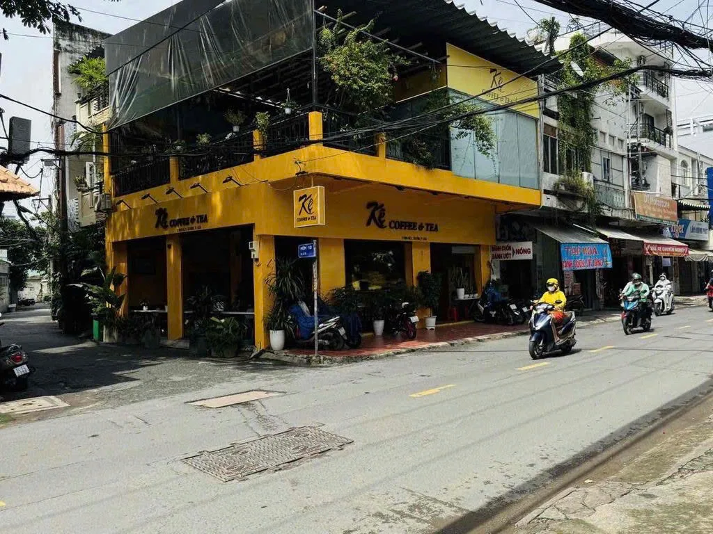 Cho thuê Nhà Góc 2 mặt tiền : 1E Bình Giã, Quận Tân Bình. Giá thuê : 35 triệu/tháng
